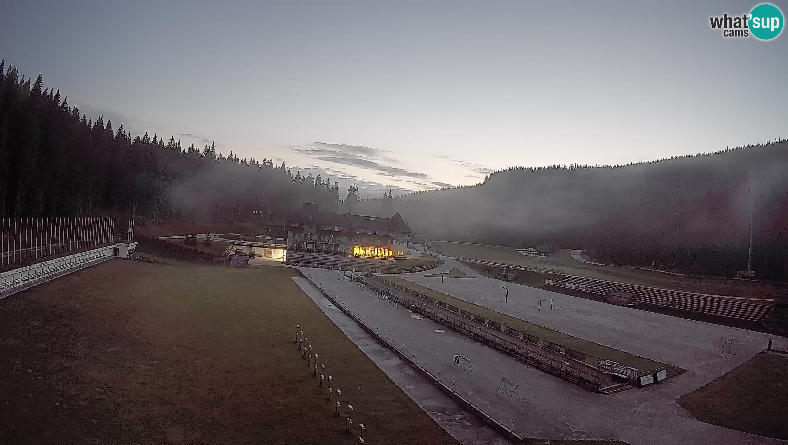 Webcam Pokljuka – Estadio de Biatlón de Rudno Polje