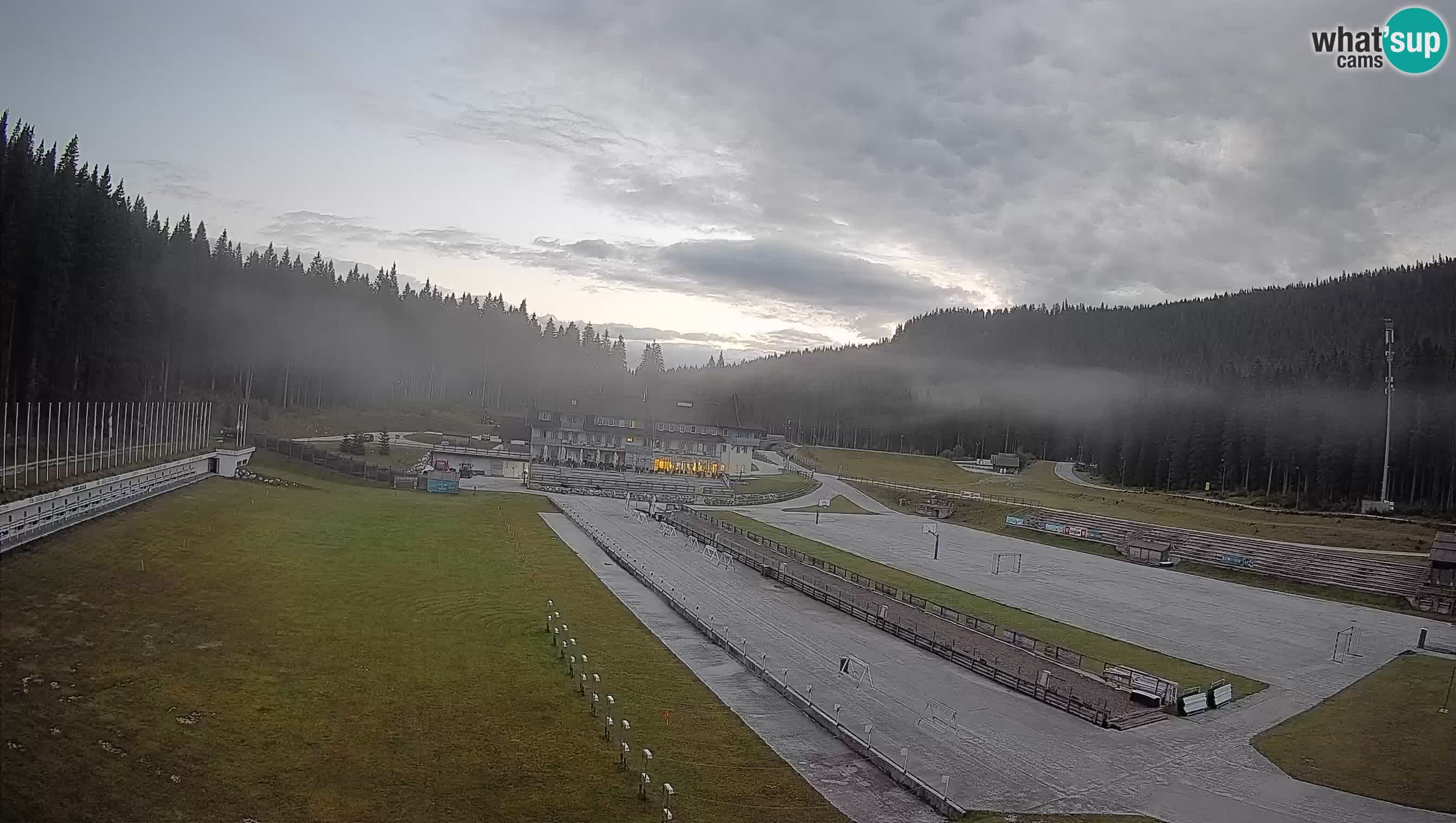 Webcam Pokljuka – Biathlon-Stadion Rudno Polje