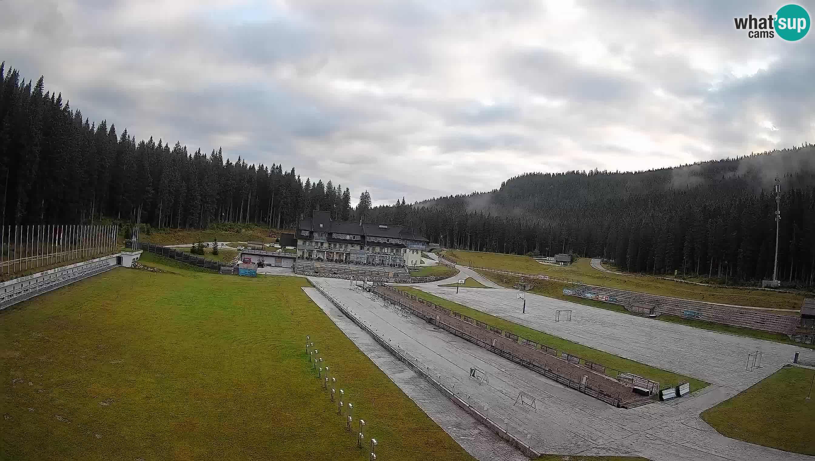 Webcam Pokljuka – Biathlon Stadium Live