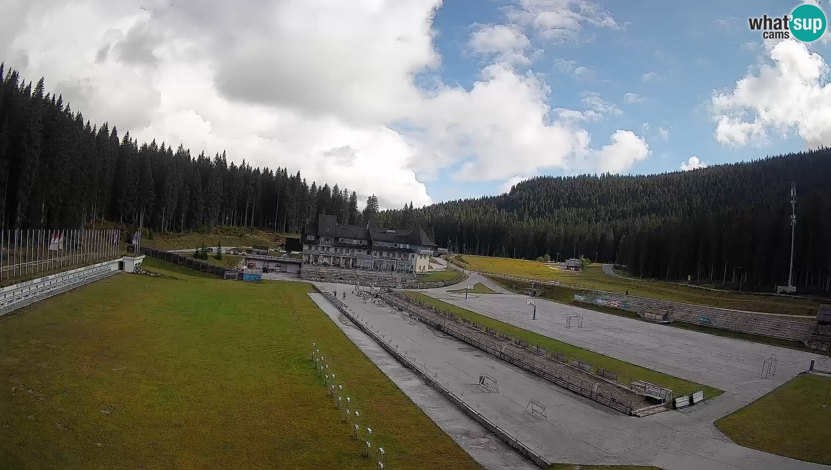 Webcam Pokljuka – Biathlon Stadium Live
