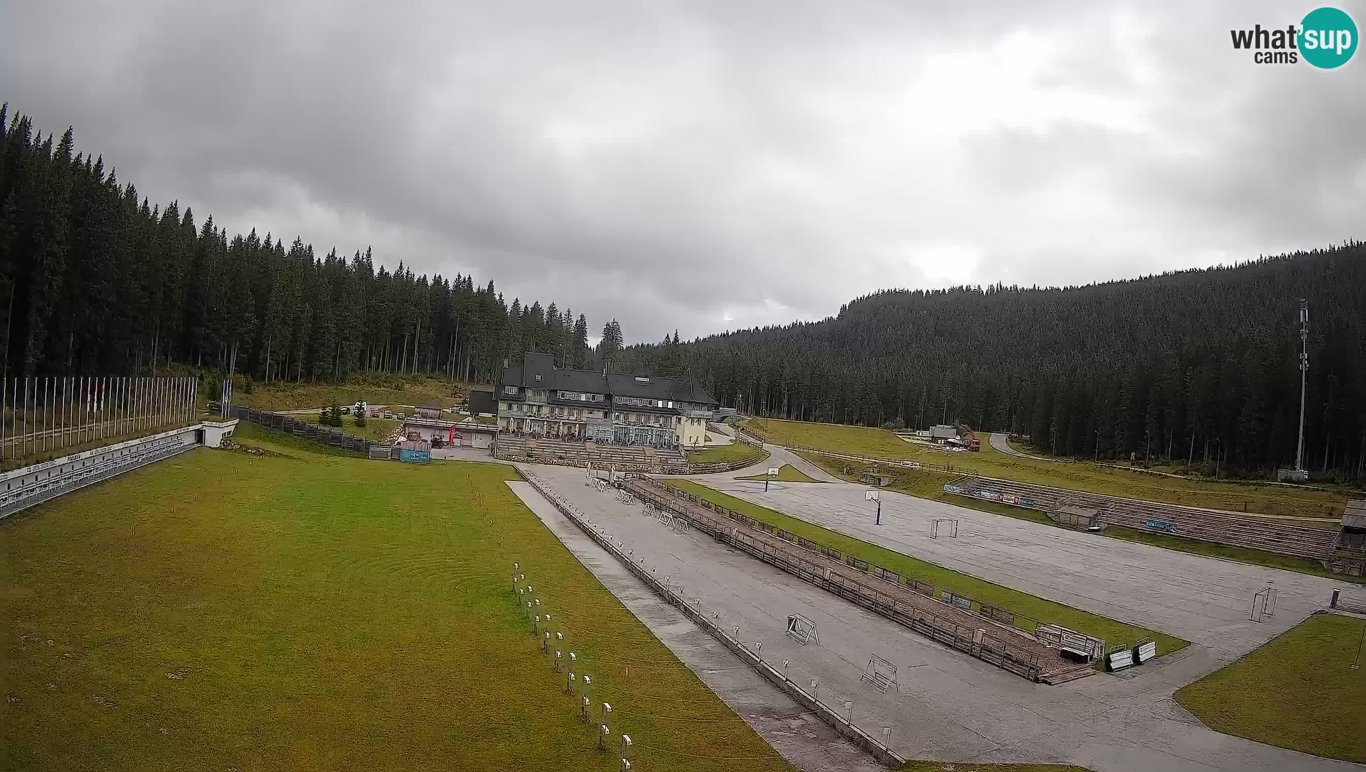 Webcam Pokljuka – Biathlon-Stadion Rudno Polje