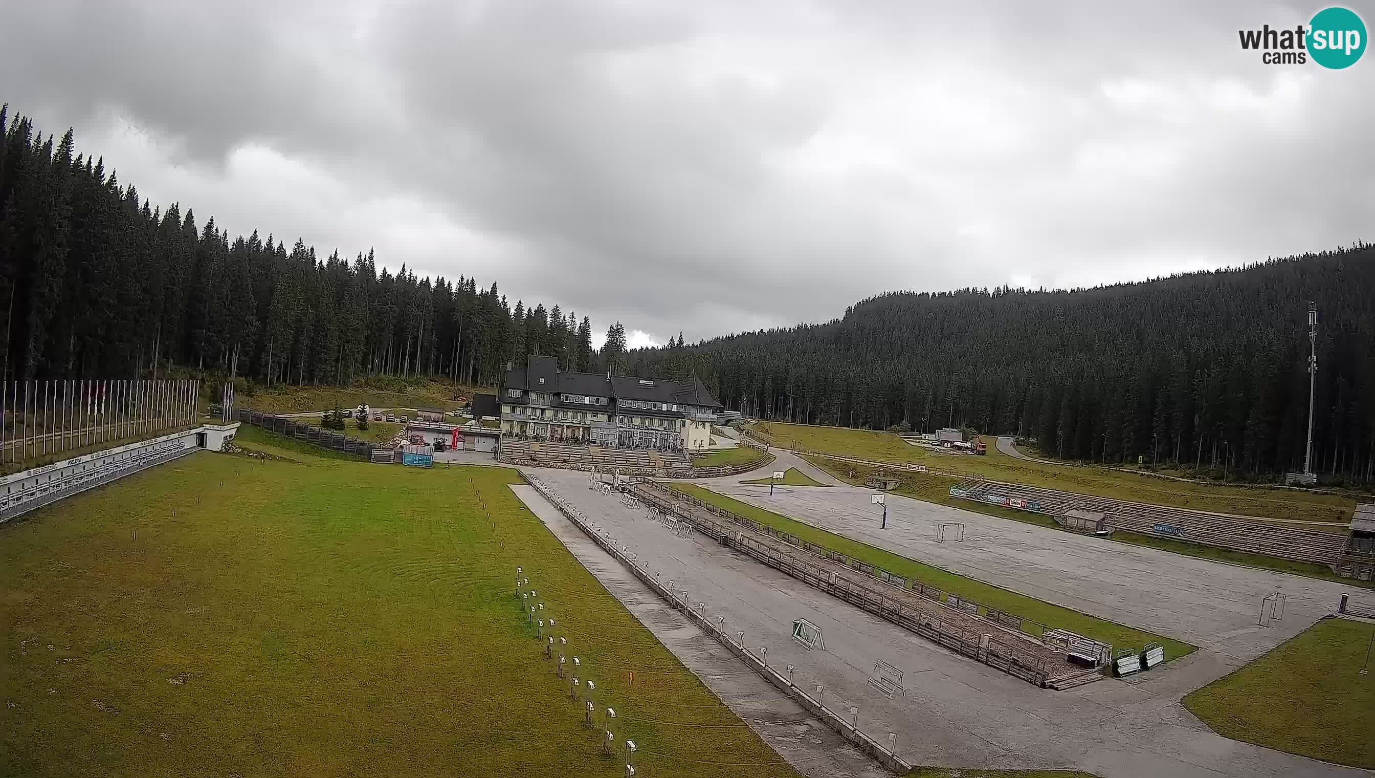 Webcam Pokljuka – Biathlon-Stadion Rudno Polje
