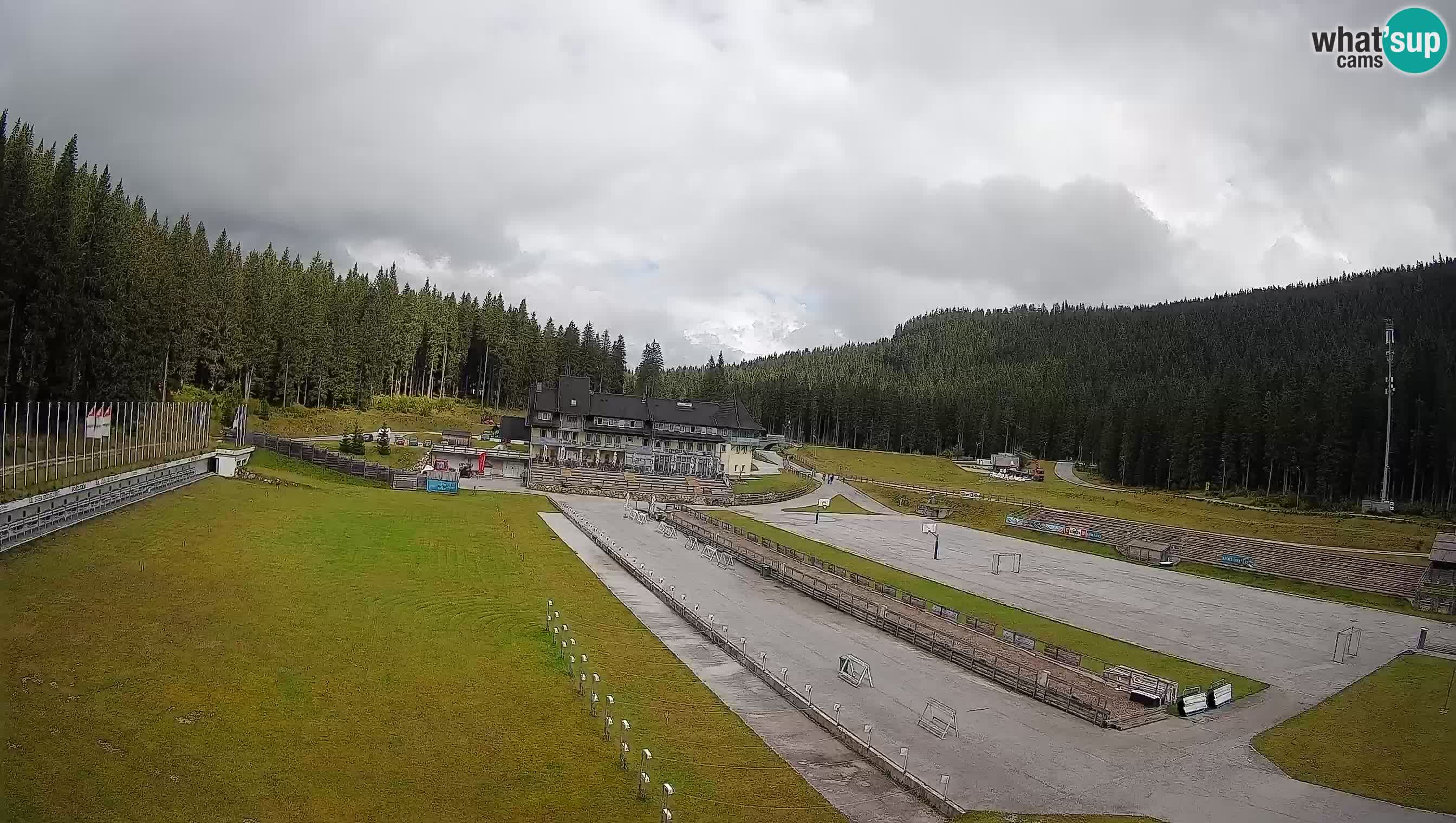 Webcam Pokljuka – Biathlon-Stadion Rudno Polje