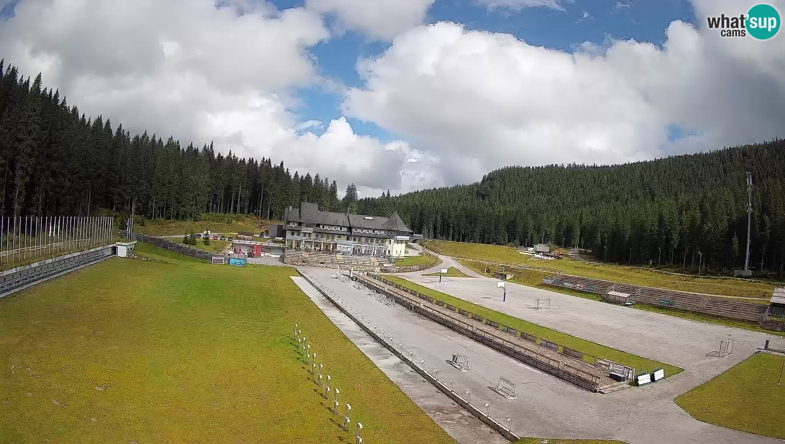 Webcam Pokljuka – Biathlon-Stadion Rudno Polje