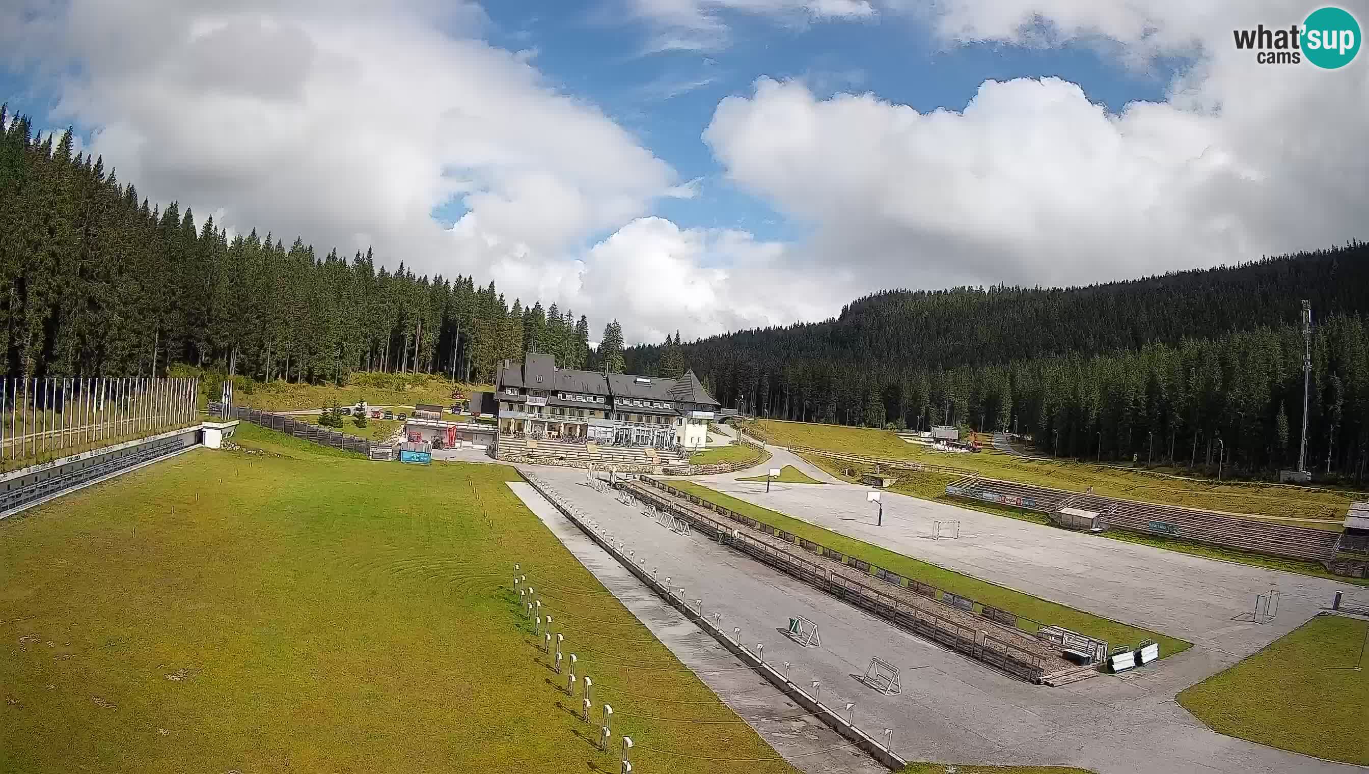 Webcam Pokljuka – Biathlon-Stadion Rudno Polje