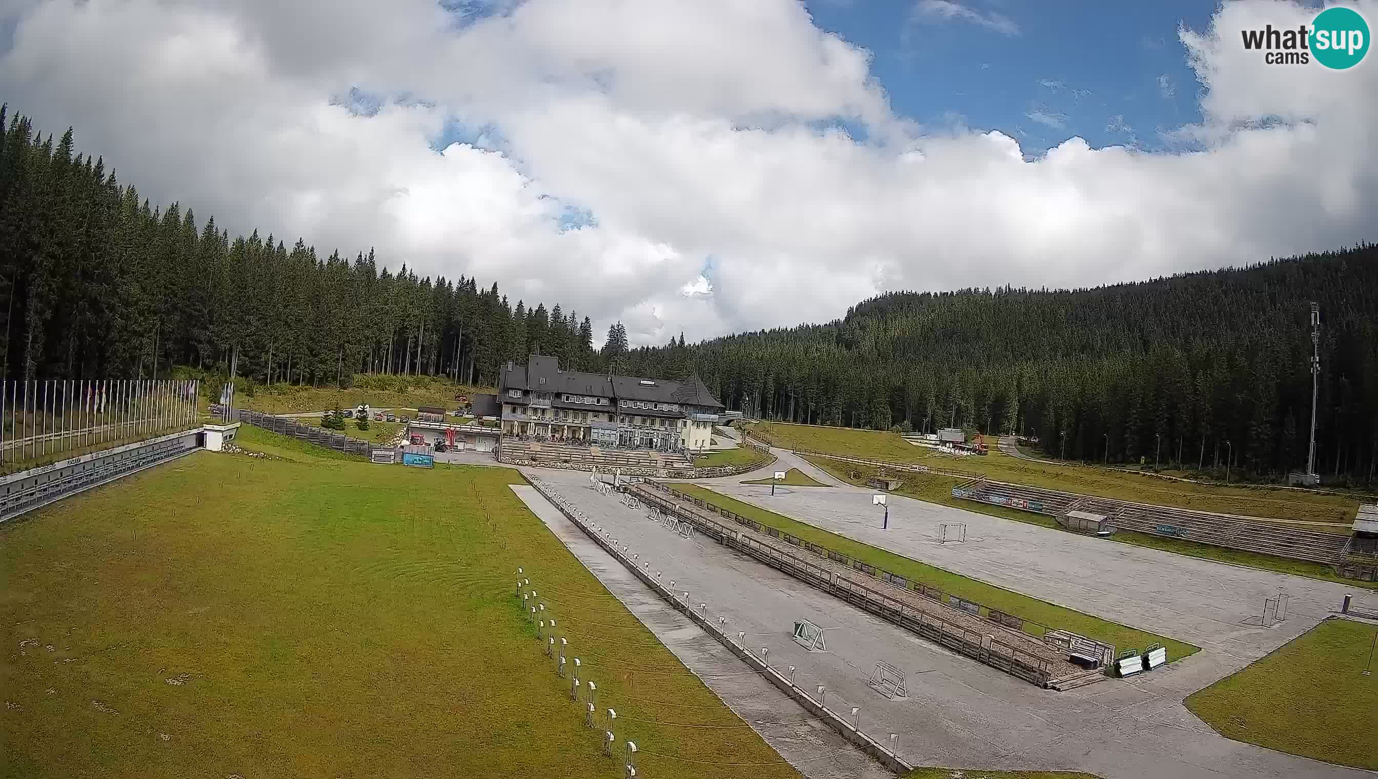Webcam Pokljuka – Biathlon Stadium Live