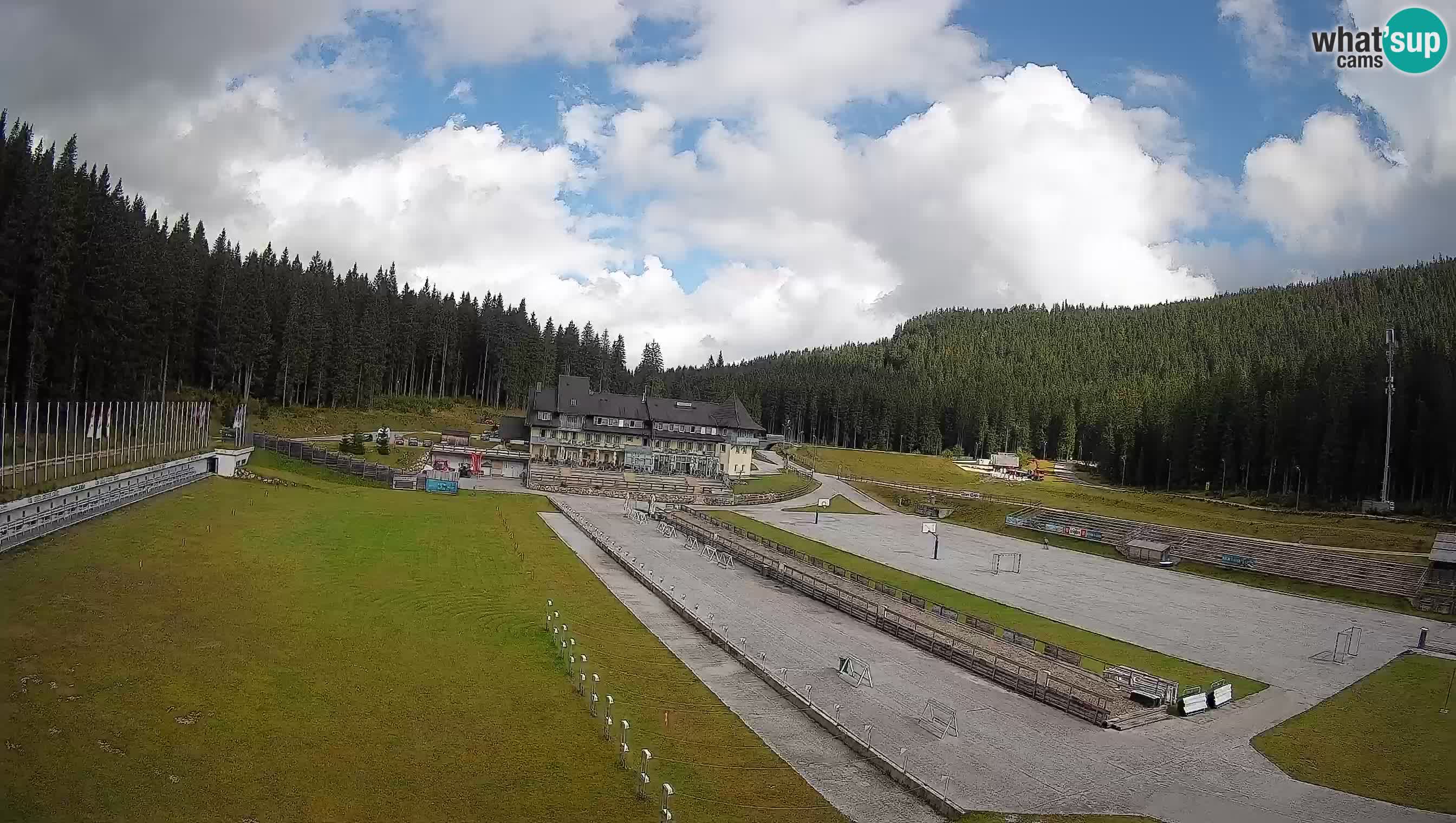 Webcam Pokljuka – Biathlon-Stadion Rudno Polje