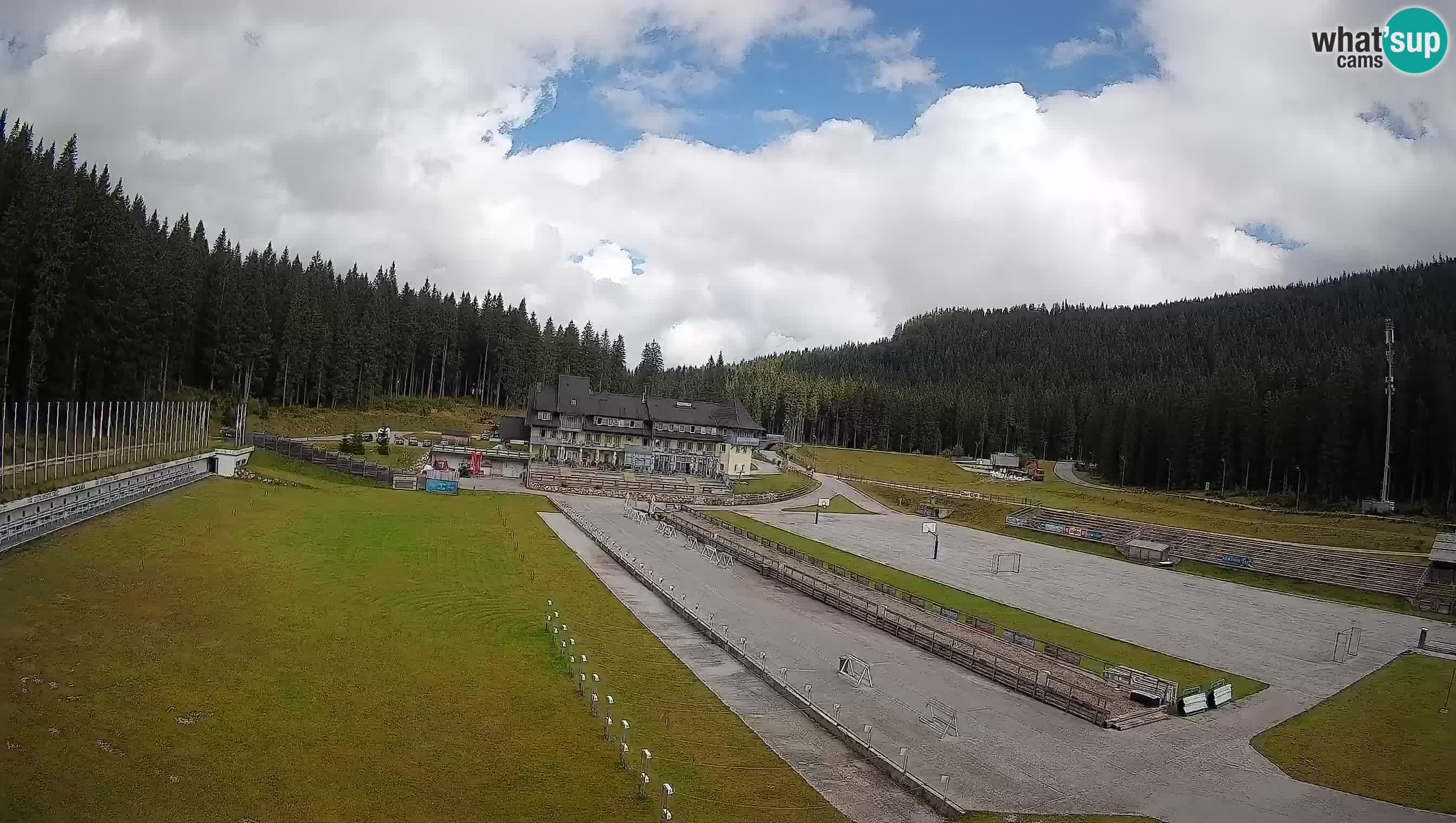 Webcam Pokljuka – Biathlon-Stadion Rudno Polje