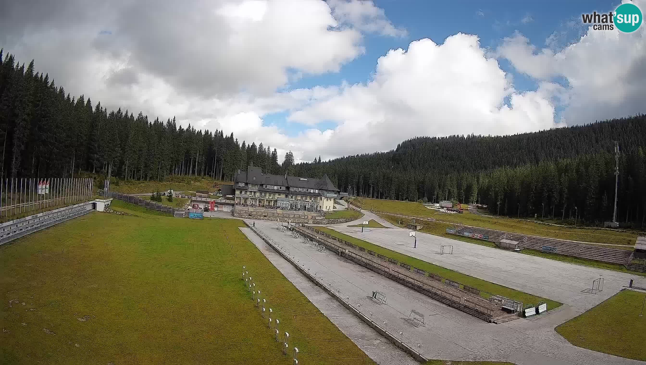 Webcam Pokljuka – Biathlon Stadium Live