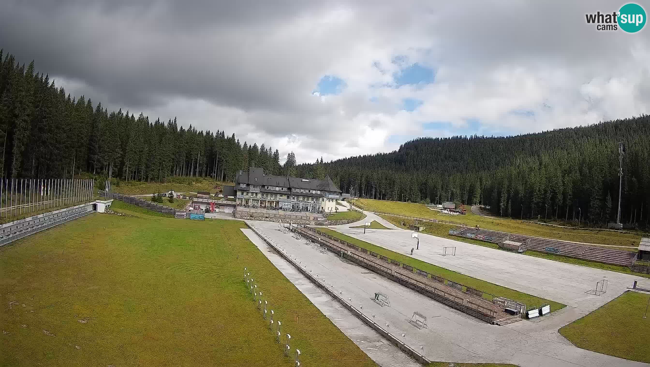 Webcam Pokljuka – Biathlon-Stadion Rudno Polje
