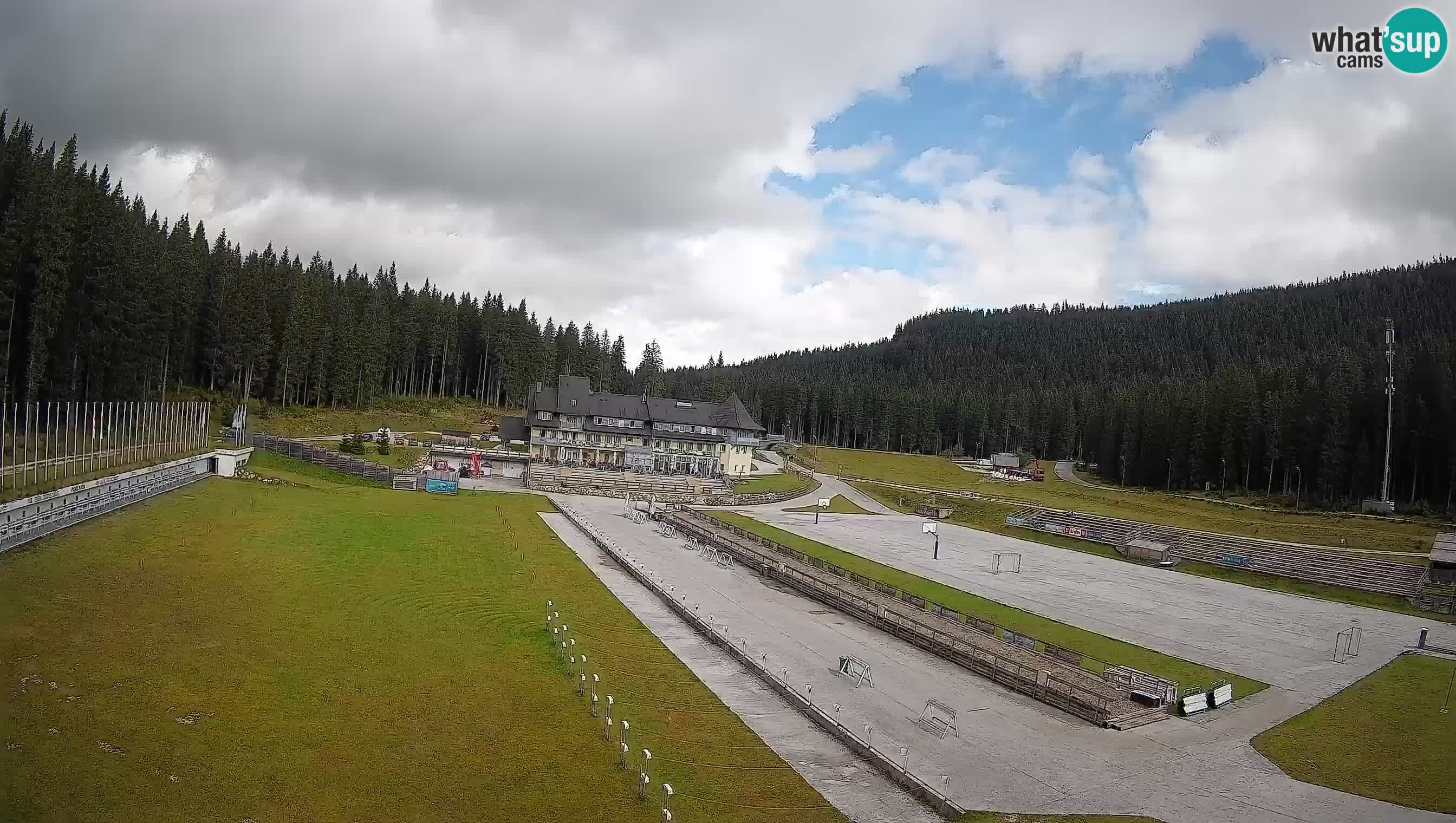 Webcam Pokljuka – Biathlon-Stadion Rudno Polje