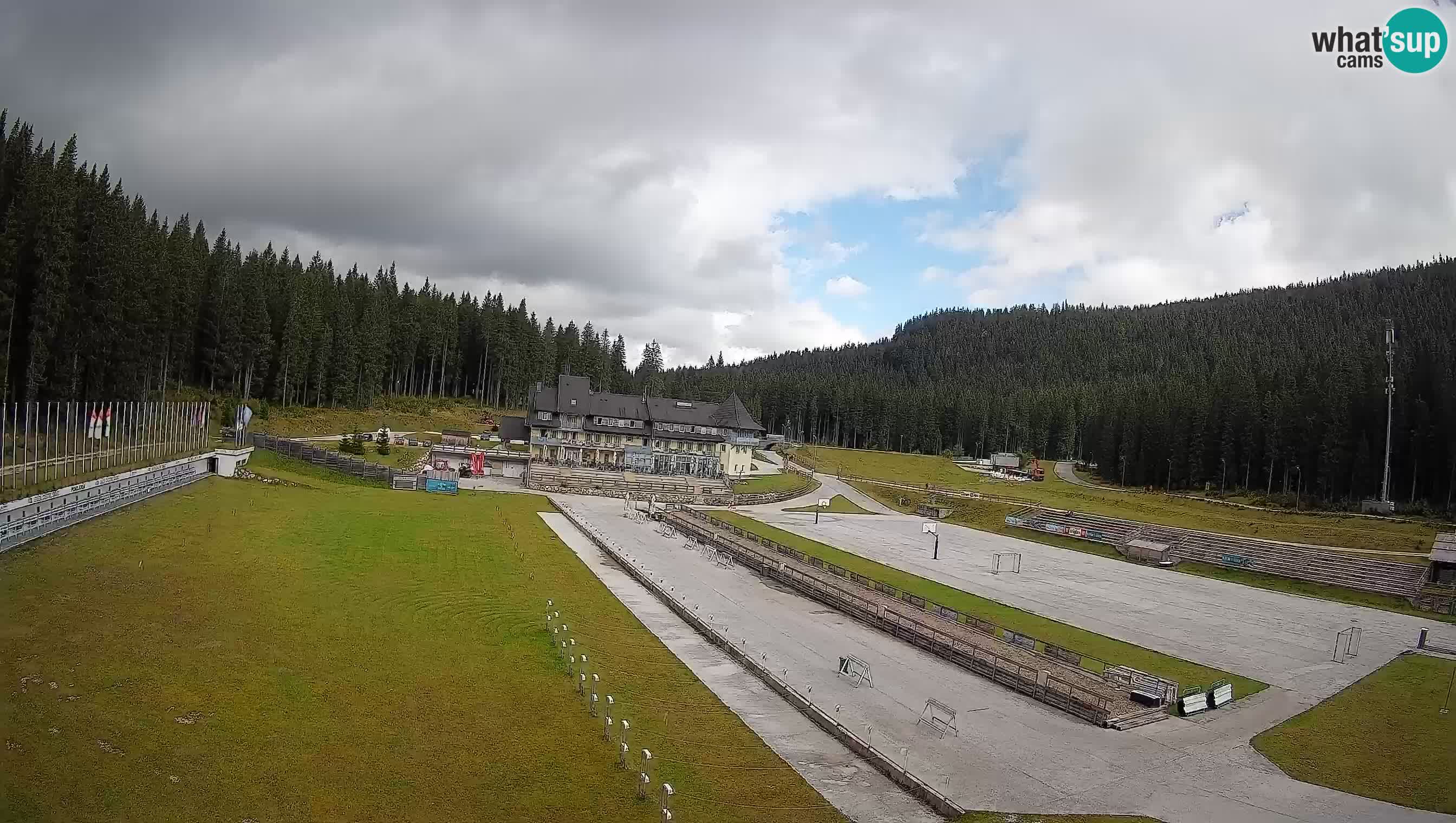 Webcam Pokljuka – Biathlon-Stadion Rudno Polje