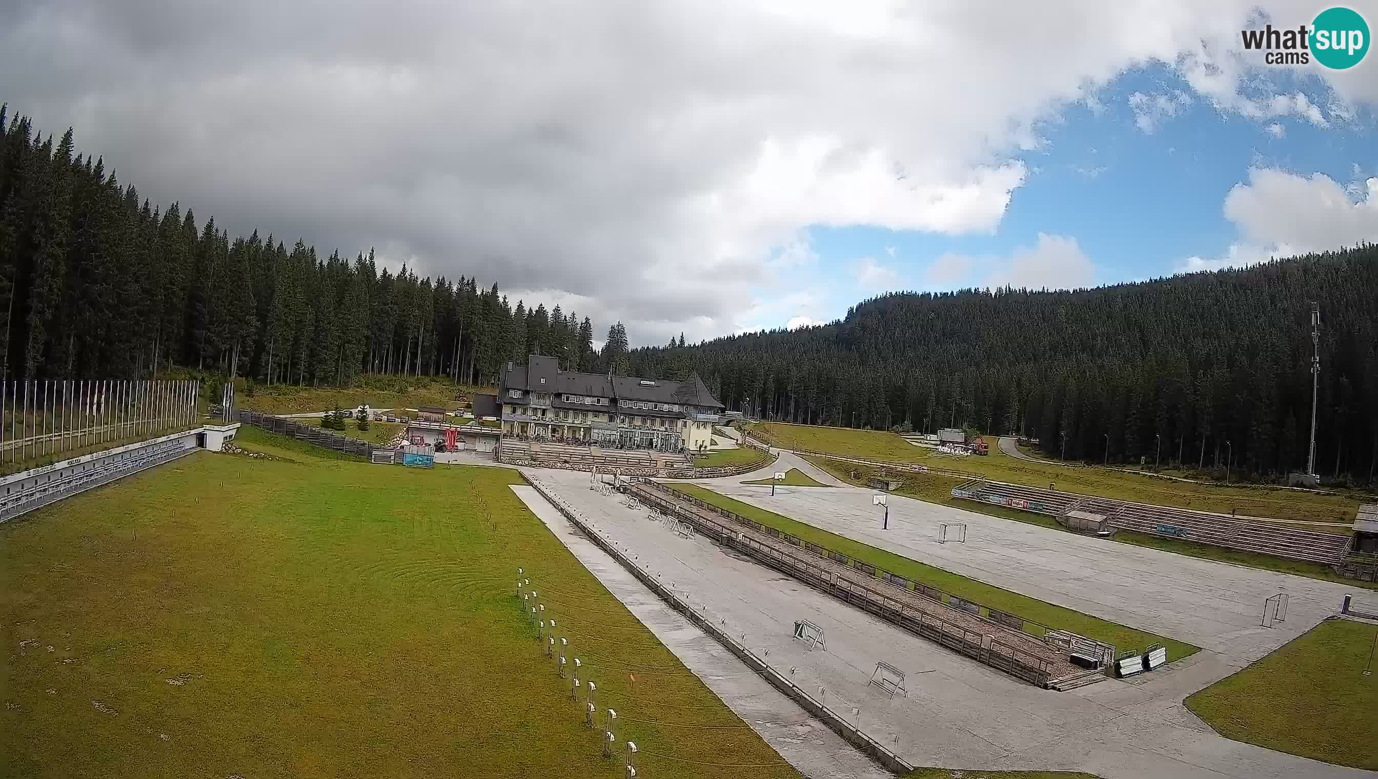 Webcam Pokljuka – Estadio de Biatlón de Rudno Polje