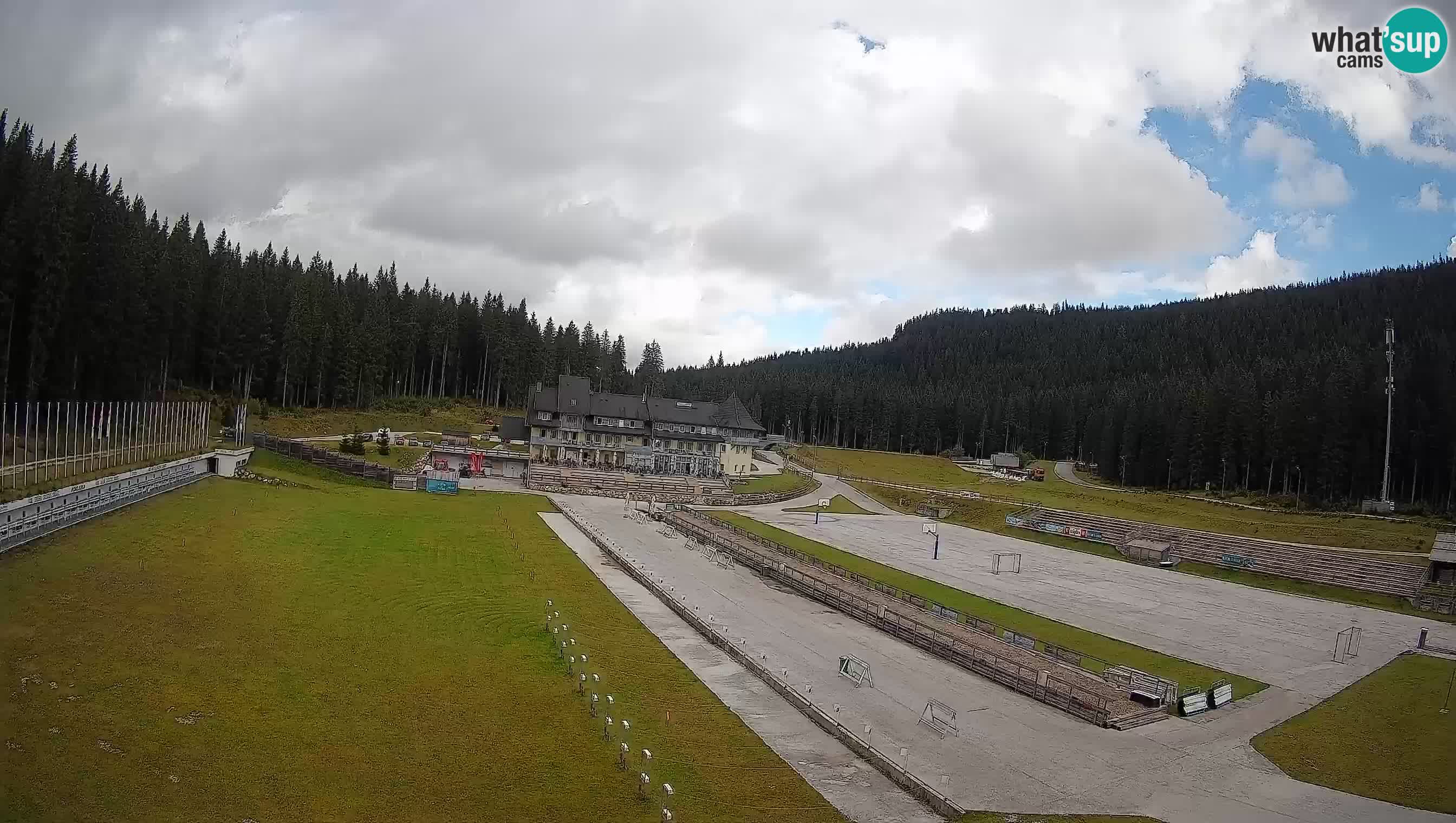 Webcam Pokljuka – Biathlon Stadium Live