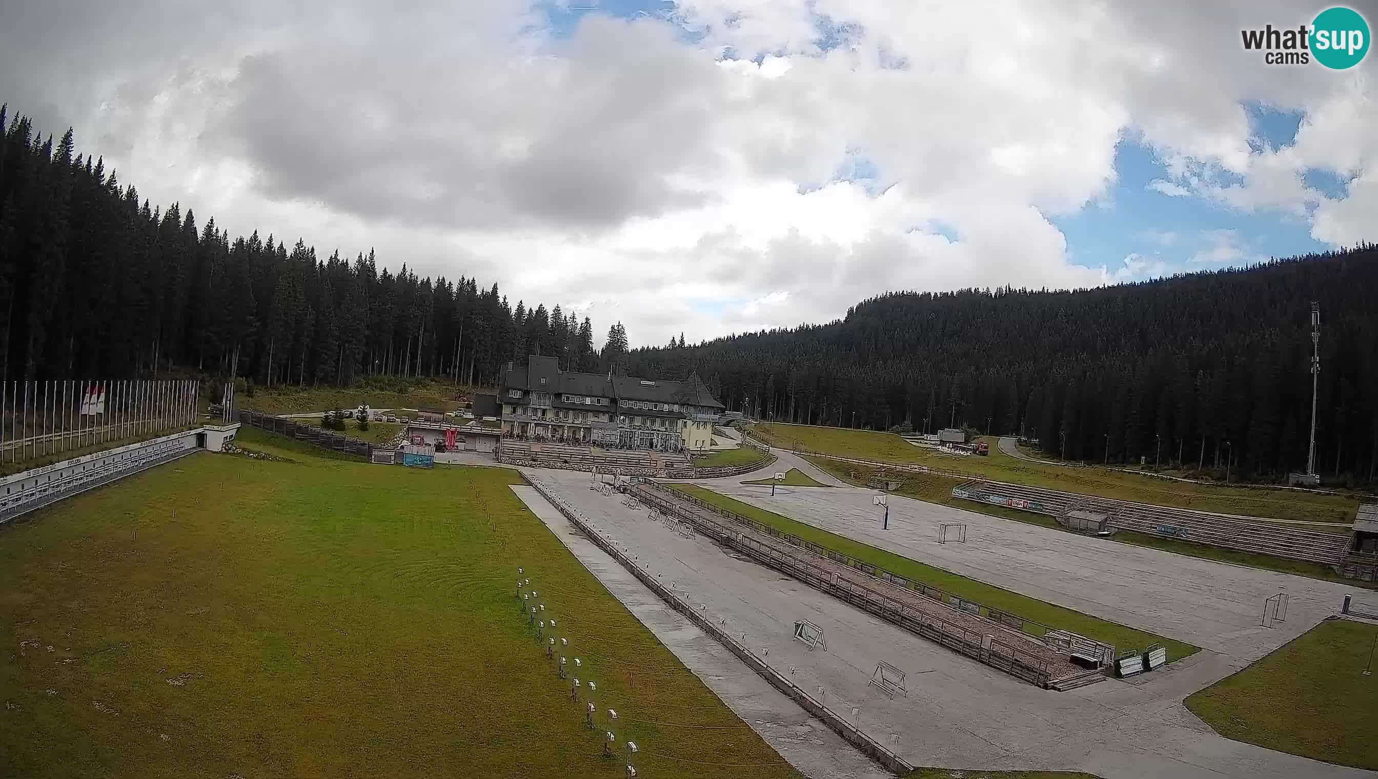 Webcam Pokljuka – Biathlon Stadium Live