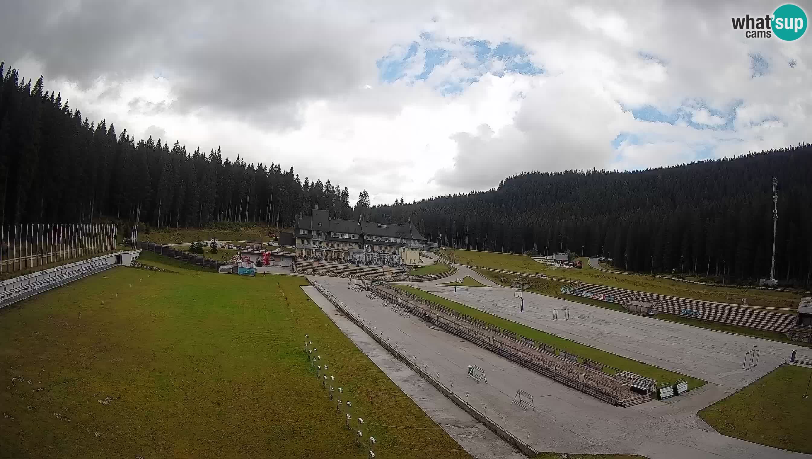 Webcam Pokljuka – Stade de biathlon de Rudno Polje