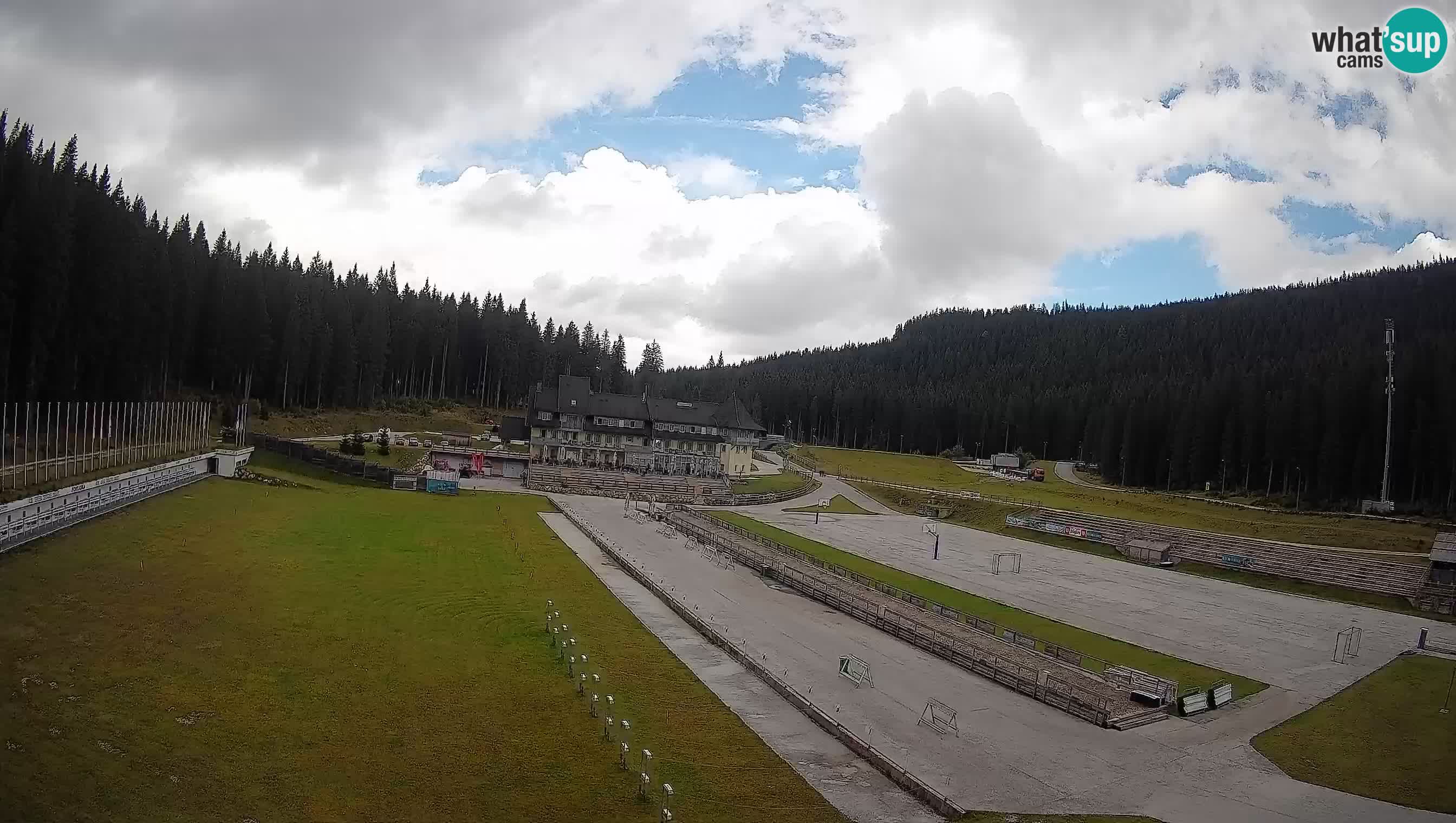 Webcam Pokljuka – Stade de biathlon de Rudno Polje
