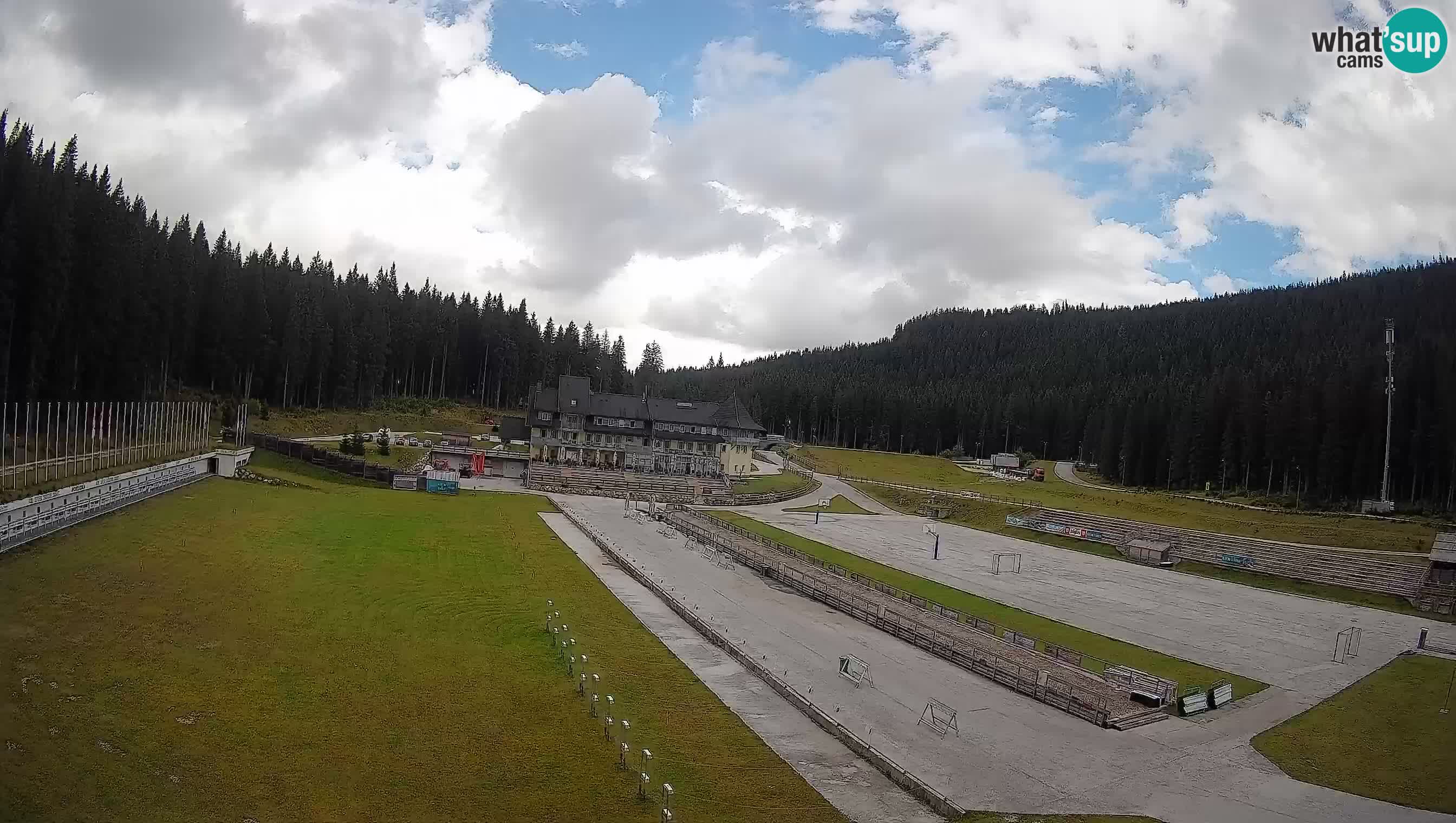 Webcam Pokljuka – Estadio de Biatlón de Rudno Polje