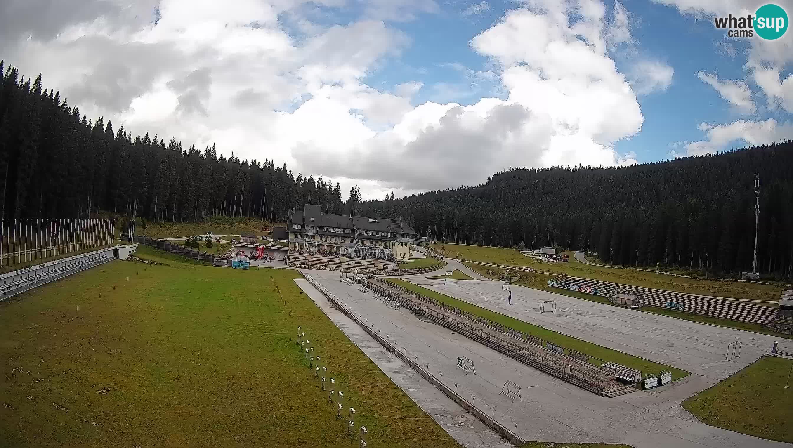 Webcam Pokljuka – Stade de biathlon de Rudno Polje
