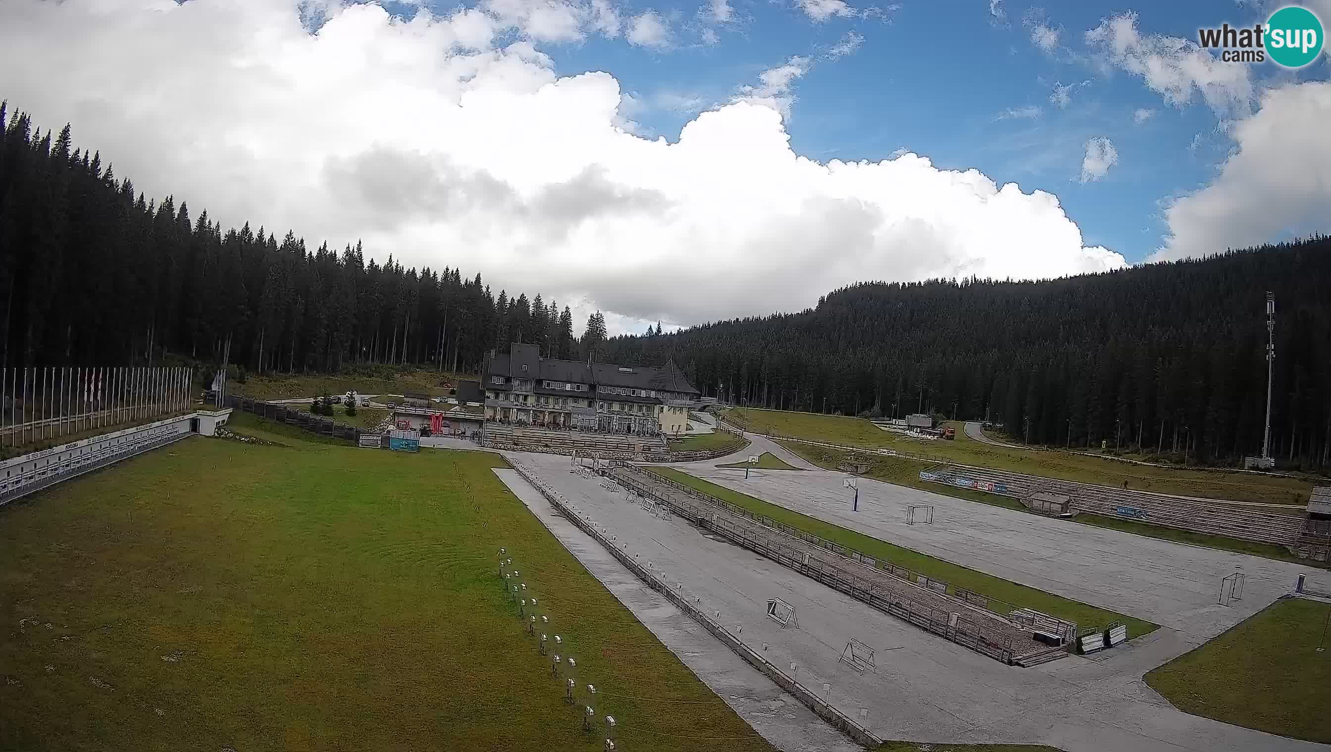 Webcam Pokljuka – Estadio de Biatlón de Rudno Polje