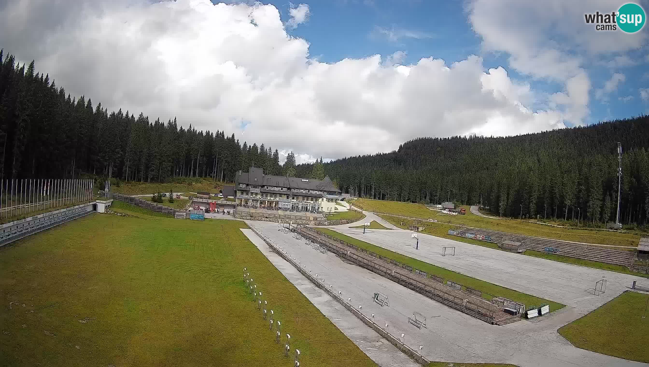 Webcam Pokljuka – Estadio de Biatlón de Rudno Polje