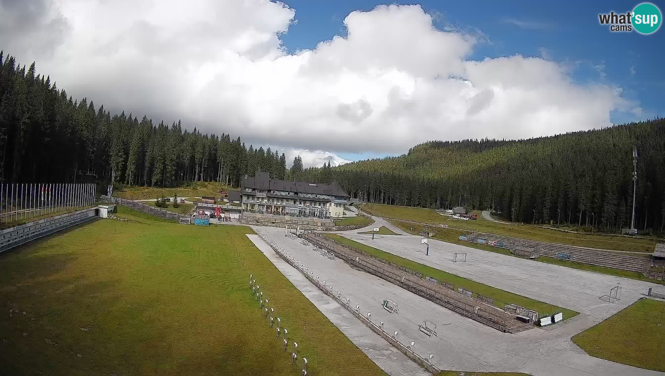 Webcam Pokljuka – Estadio de Biatlón de Rudno Polje