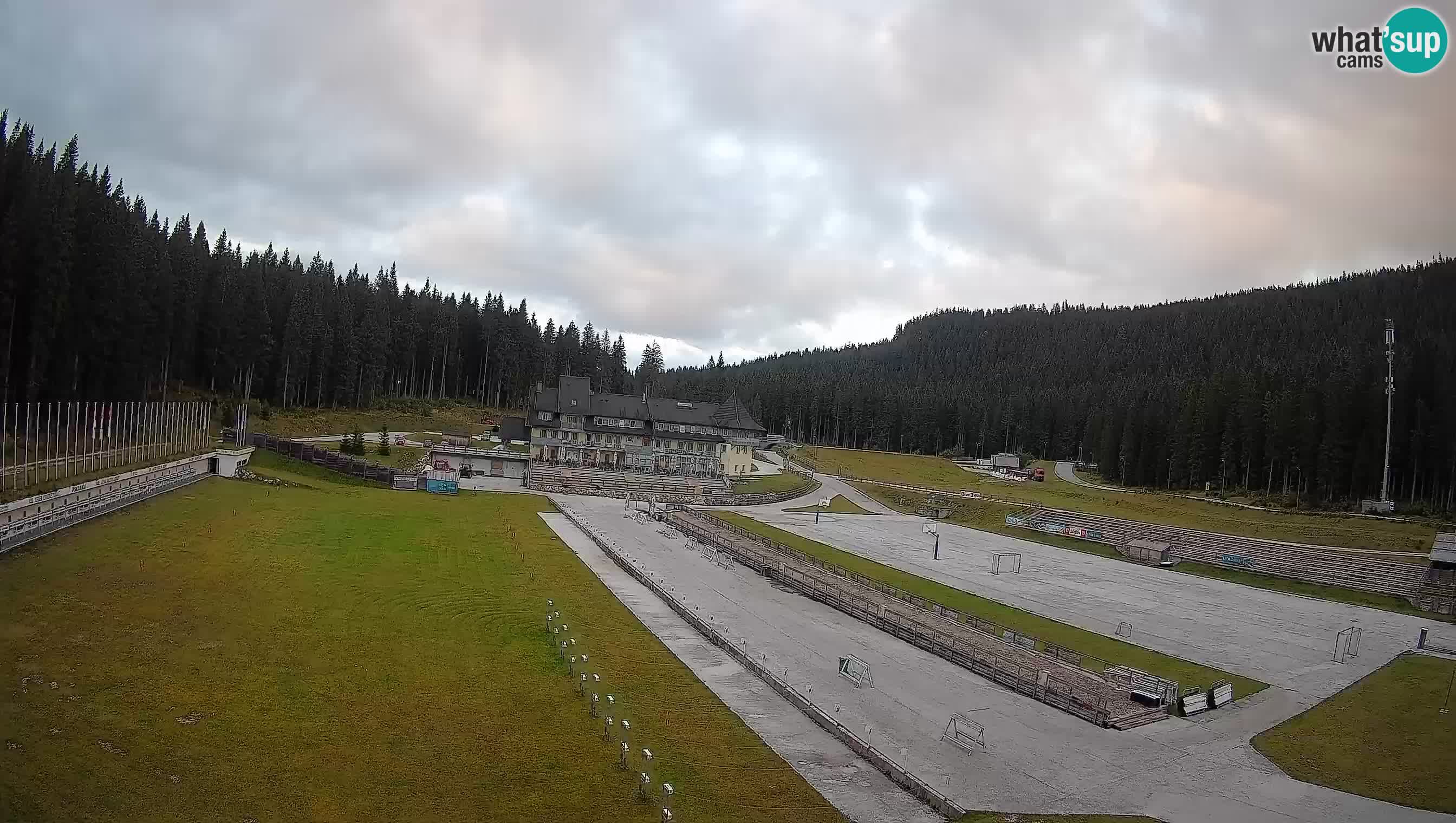 Webcam Pokljuka – Biathlon-Stadion Rudno Polje