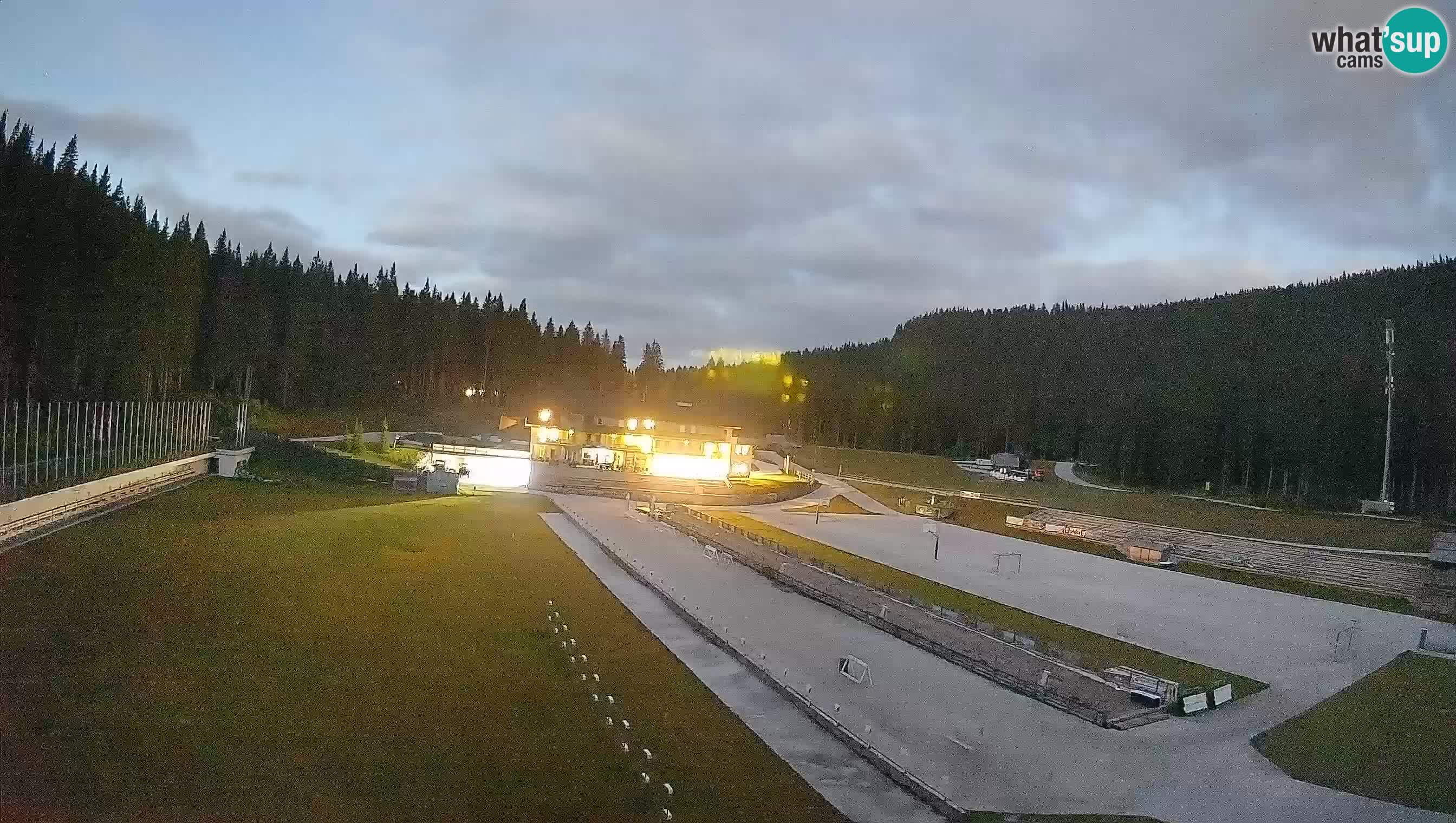 Webcam Pokljuka – Stade de biathlon de Rudno Polje