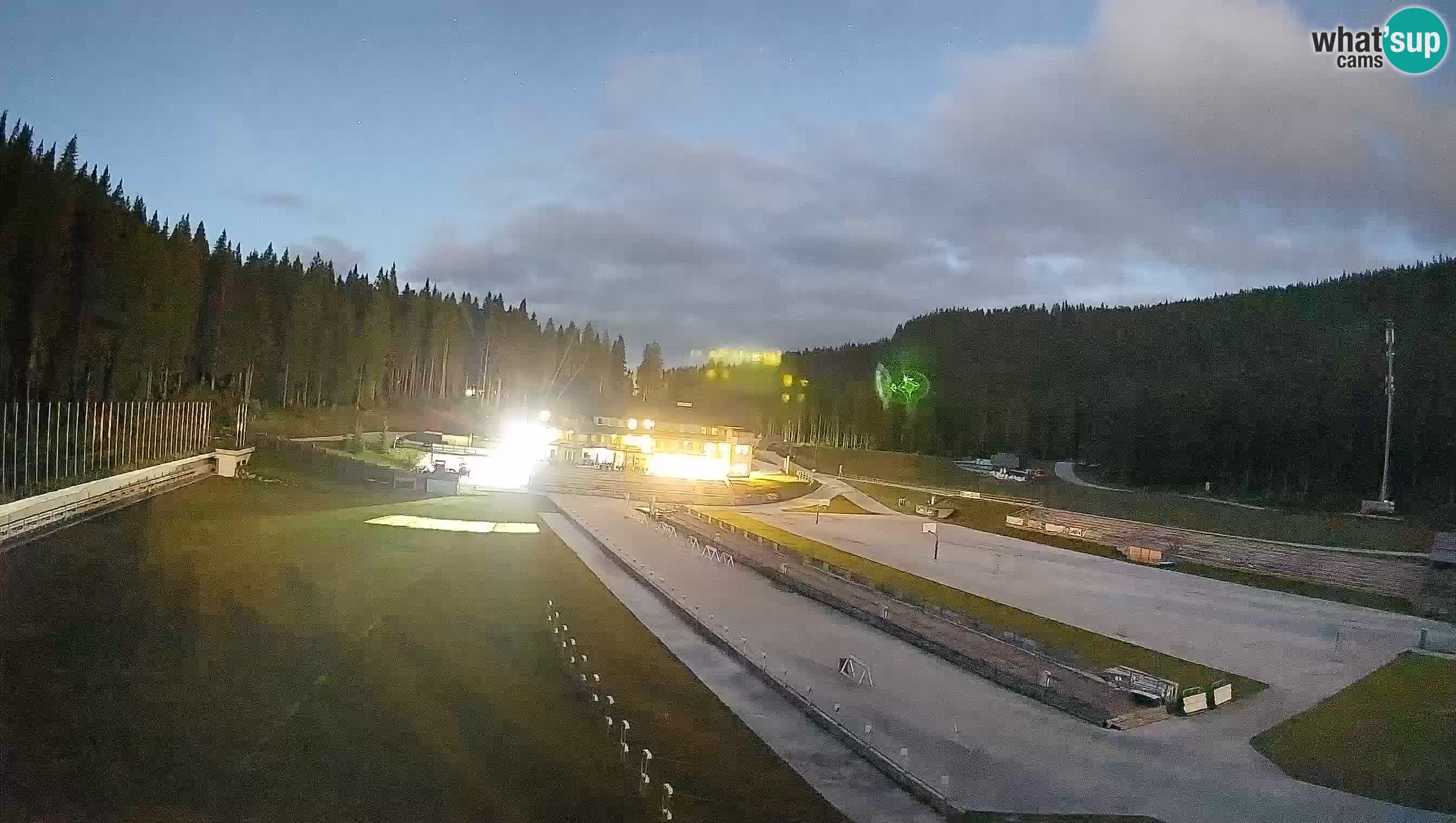 Webcam Pokljuka – Stade de biathlon de Rudno Polje