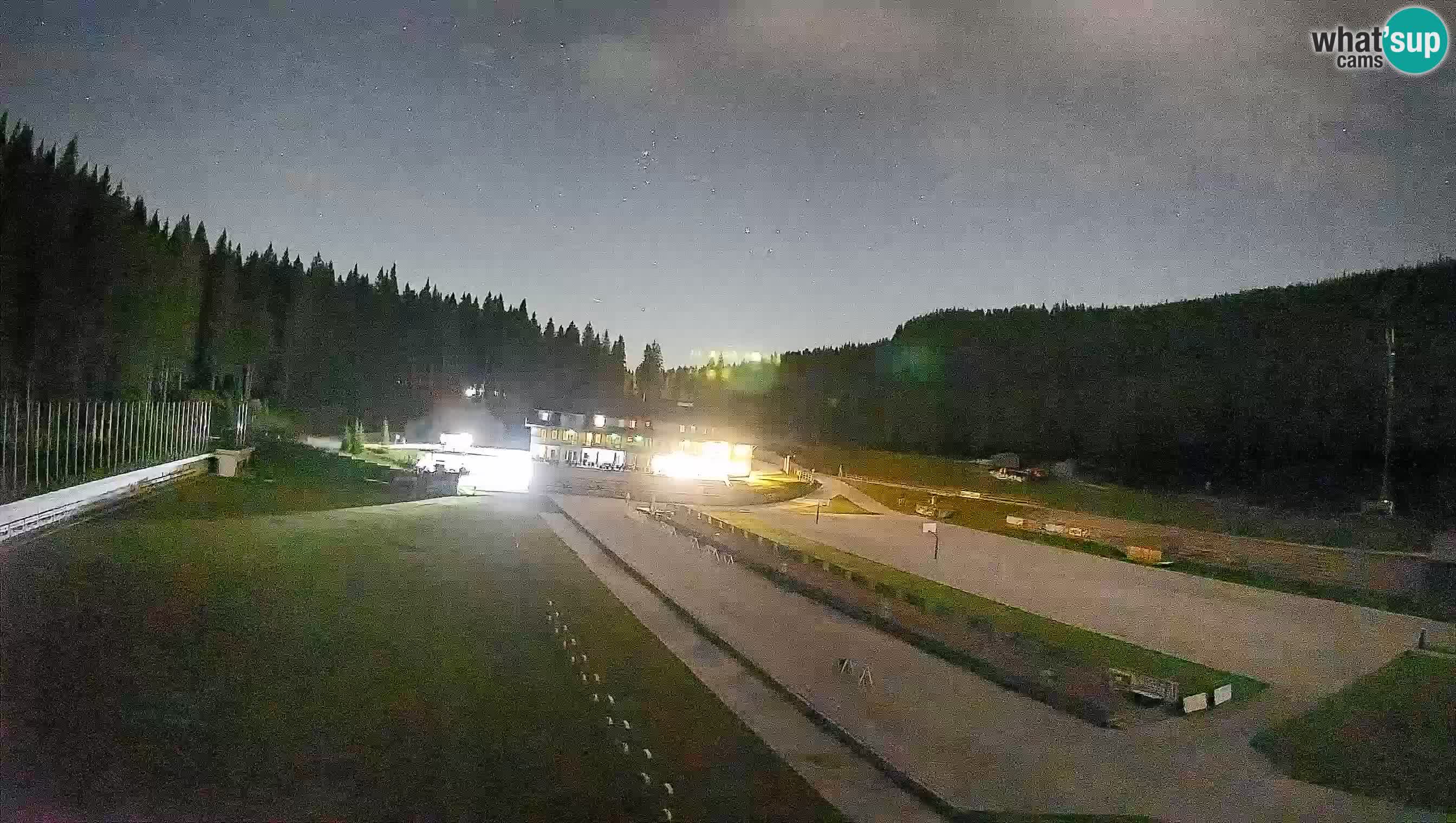 Webcam Pokljuka – Estadio de Biatlón de Rudno Polje