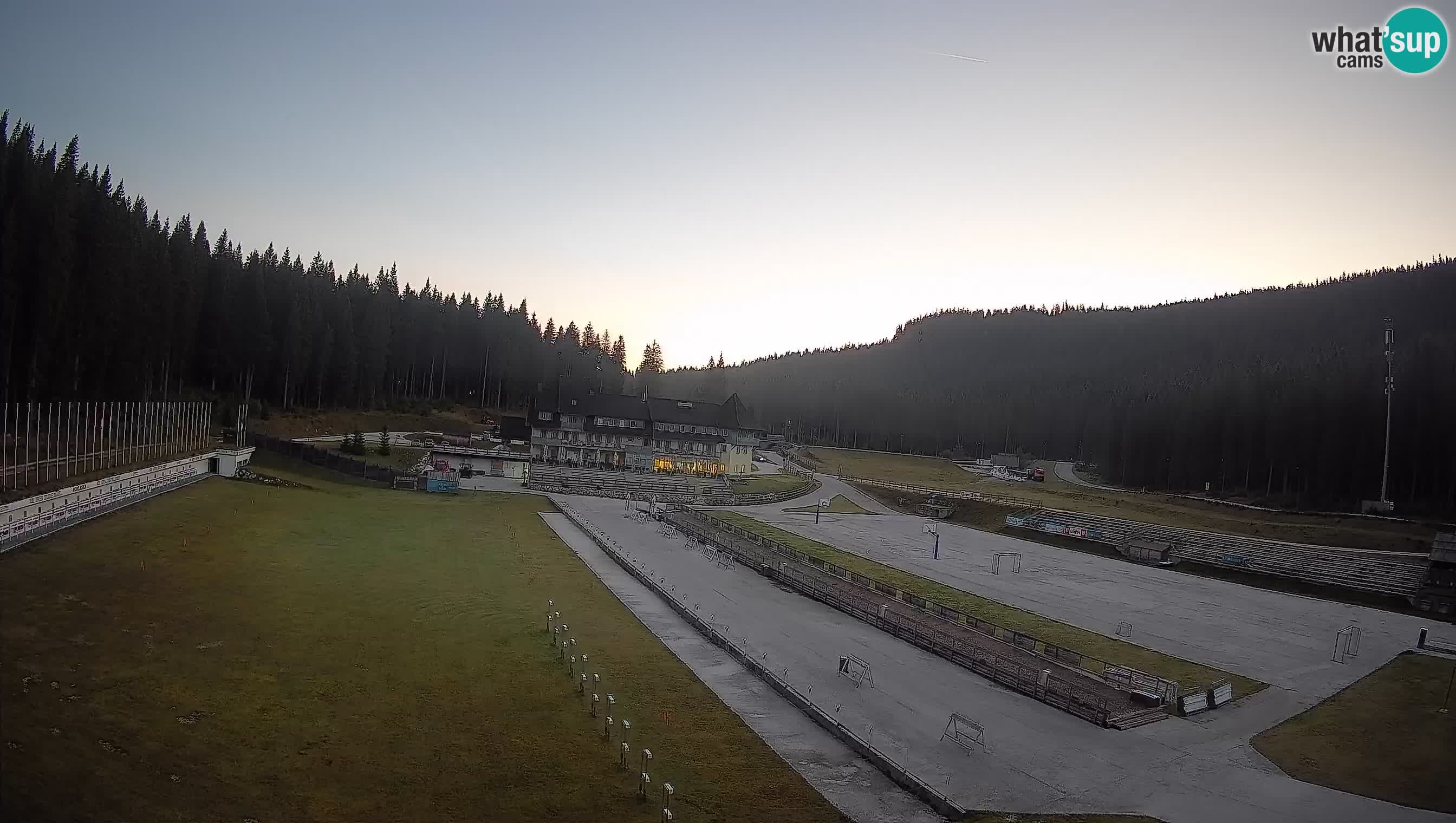 Webcam Pokljuka – Biathlon-Stadion Rudno Polje