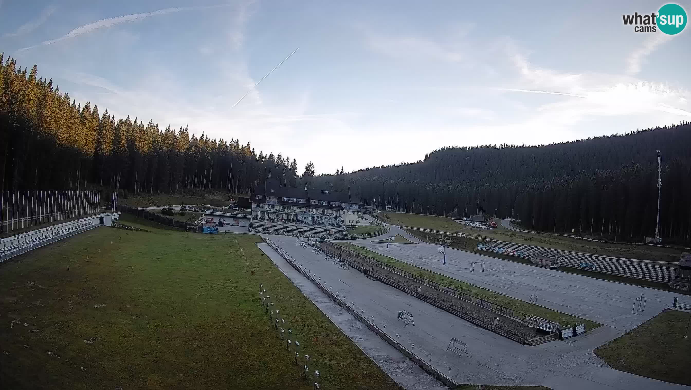 Webcam Pokljuka – Estadio de Biatlón de Rudno Polje