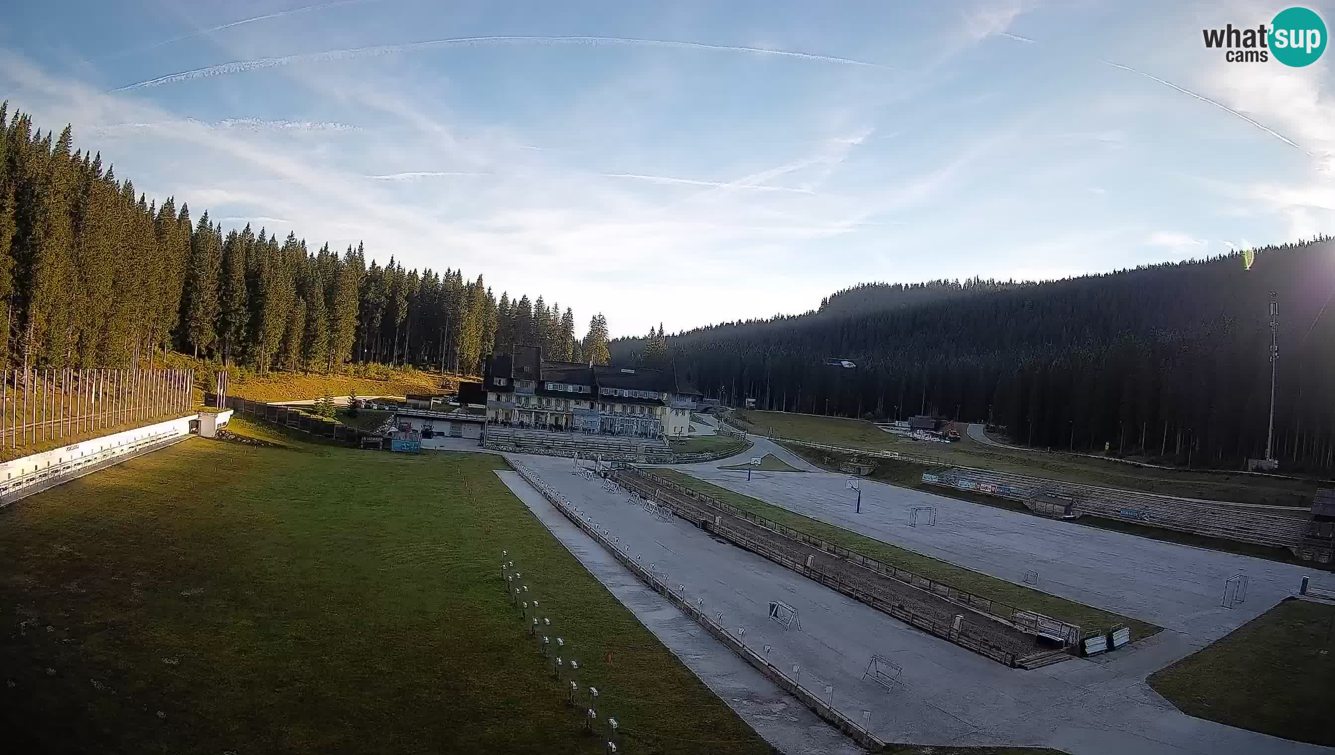 Webcam Pokljuka – Estadio de Biatlón de Rudno Polje