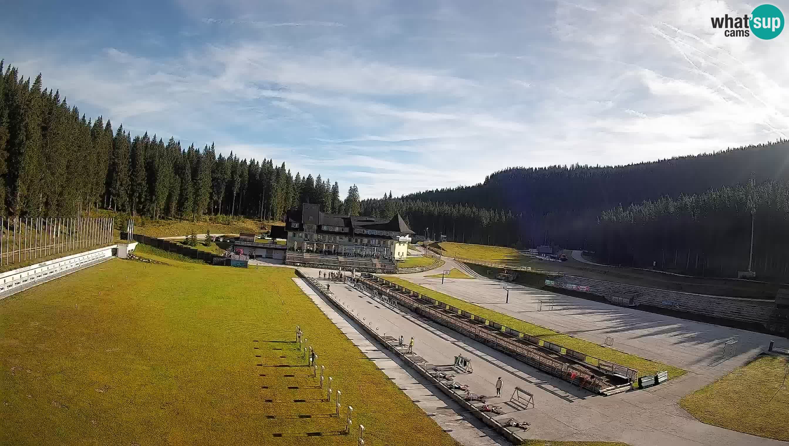 Webcam Pokljuka – Estadio de Biatlón de Rudno Polje