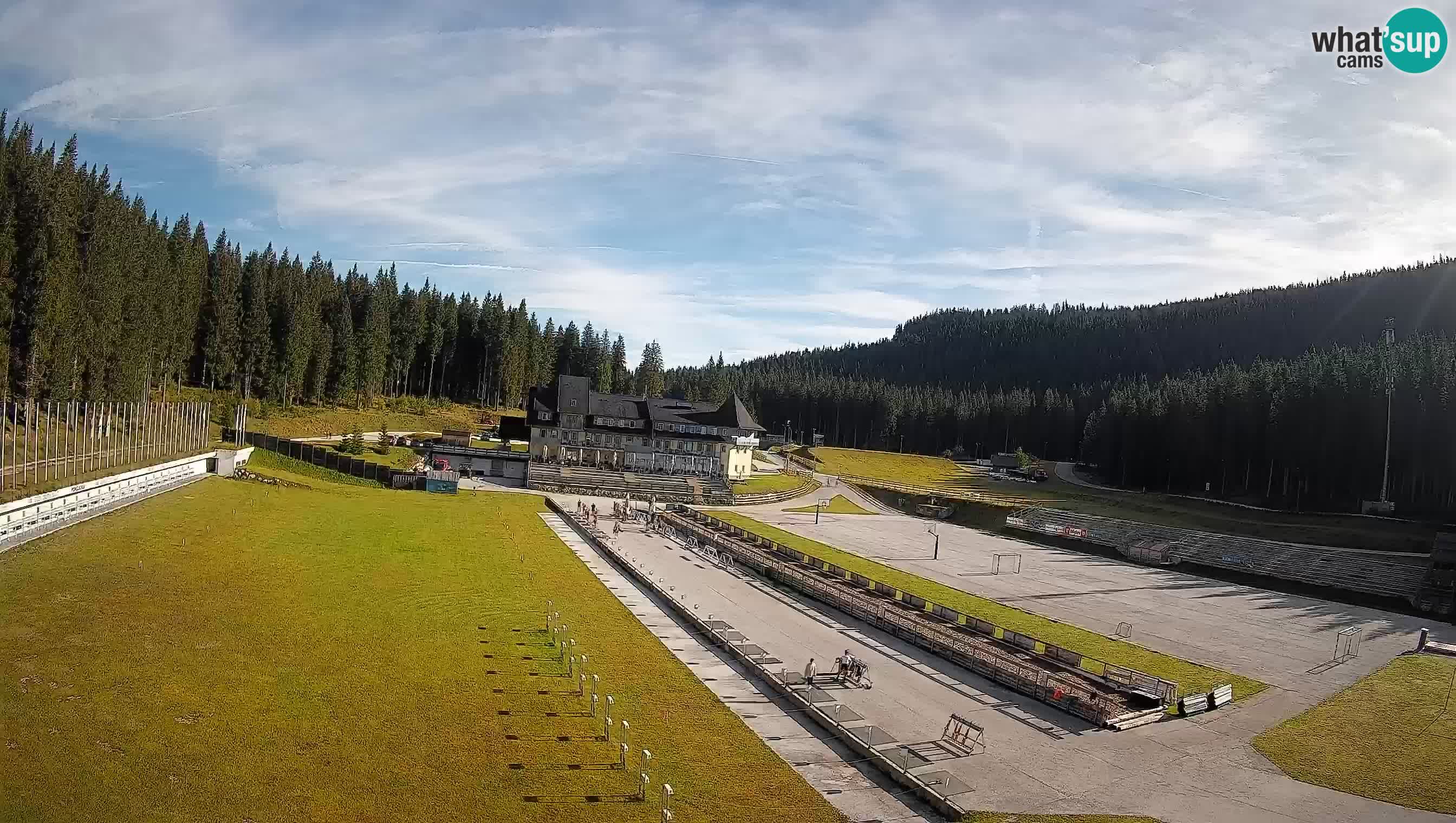 Webcam Pokljuka – Biathlon Stadium Live