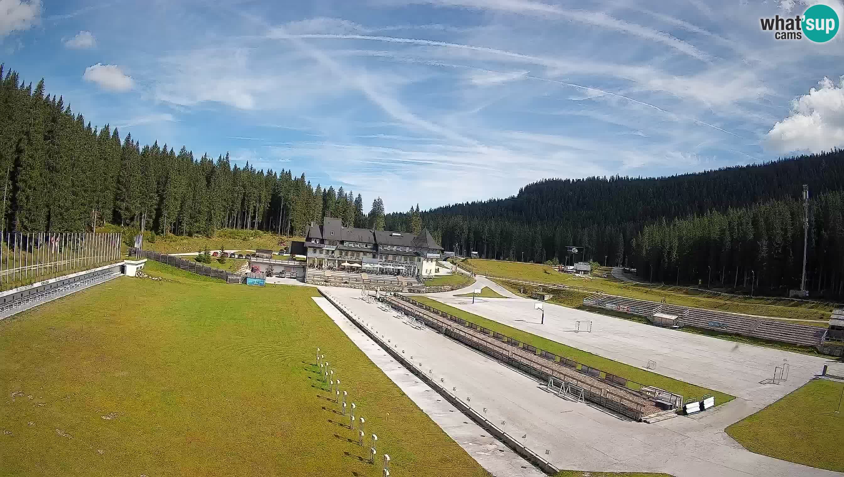 Webcam Pokljuka – Biathlon Stadium Live