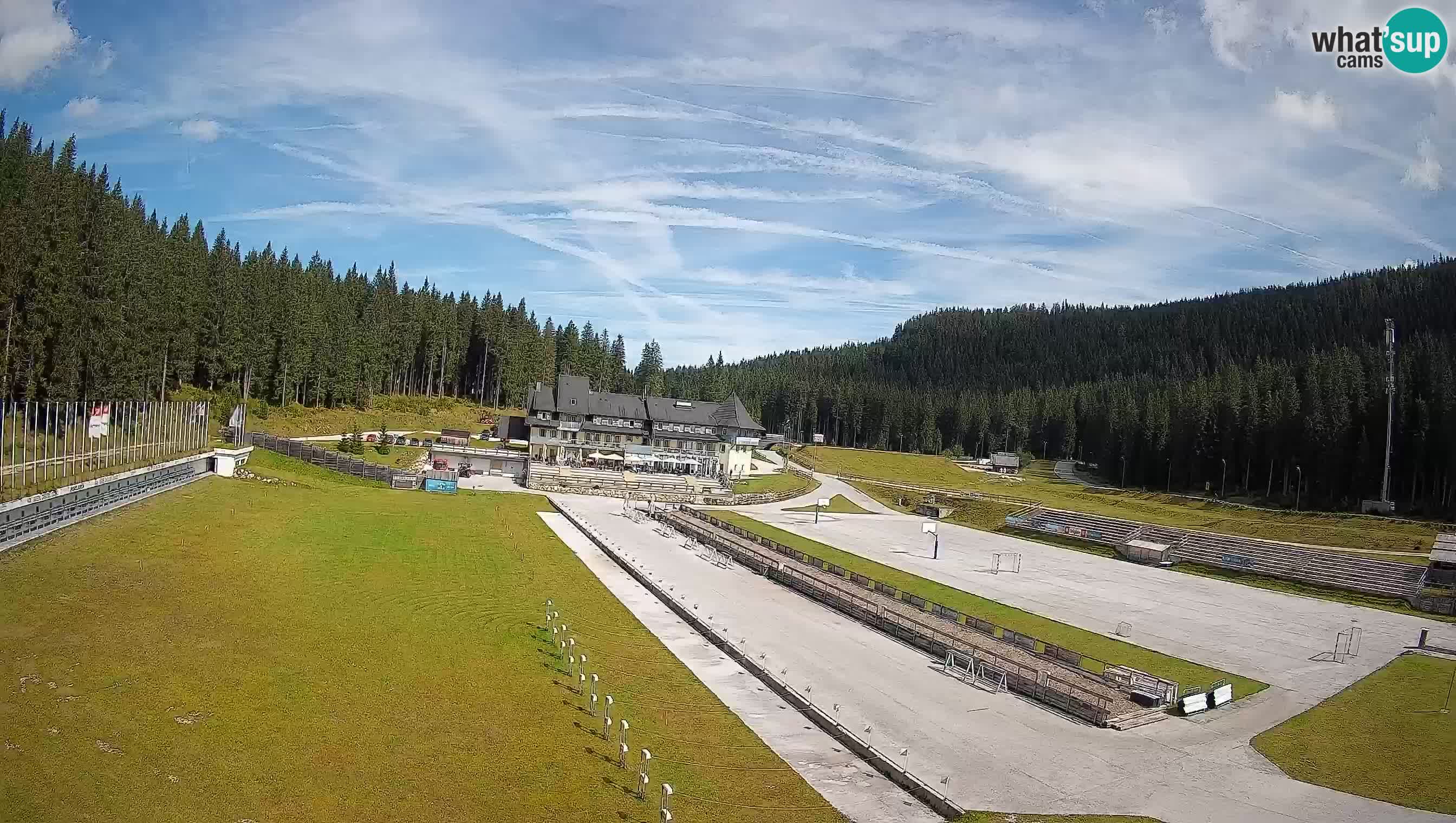 Webcam Pokljuka – Stade de biathlon de Rudno Polje
