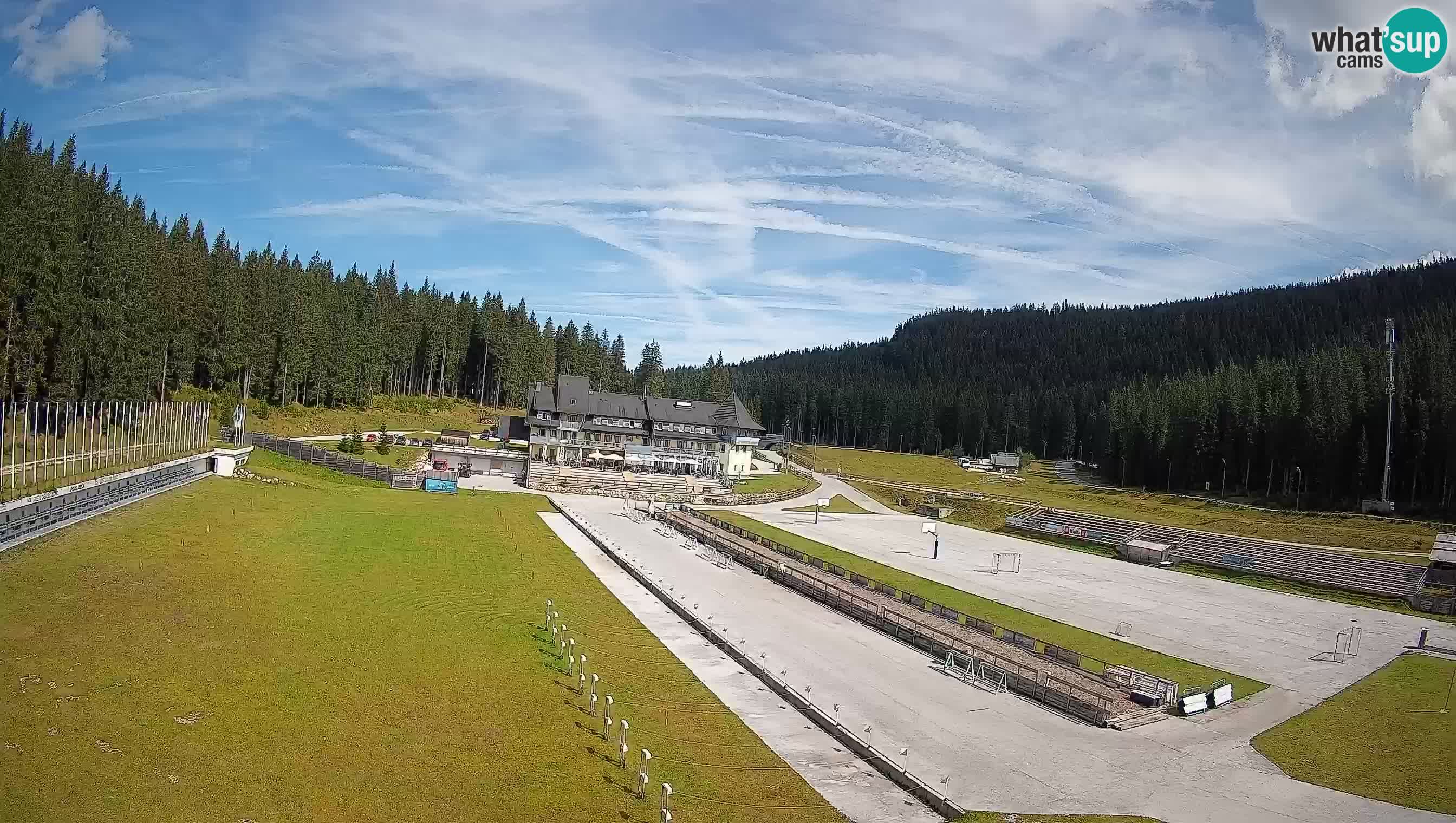 Webcam Pokljuka – Biathlon Stadium Live