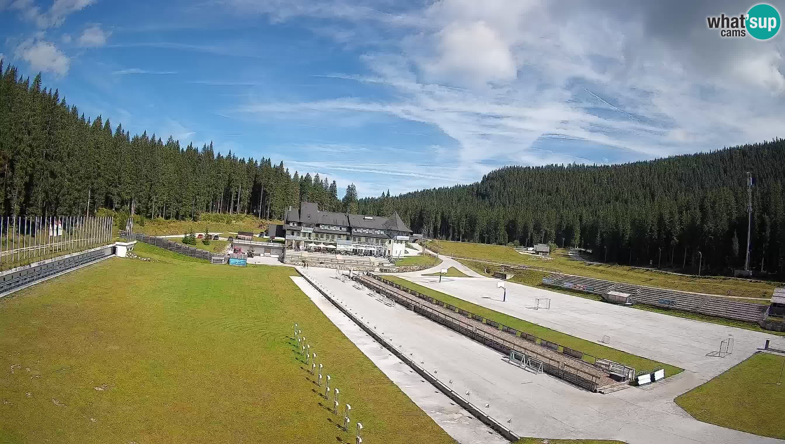 Webcam Pokljuka – Stade de biathlon de Rudno Polje