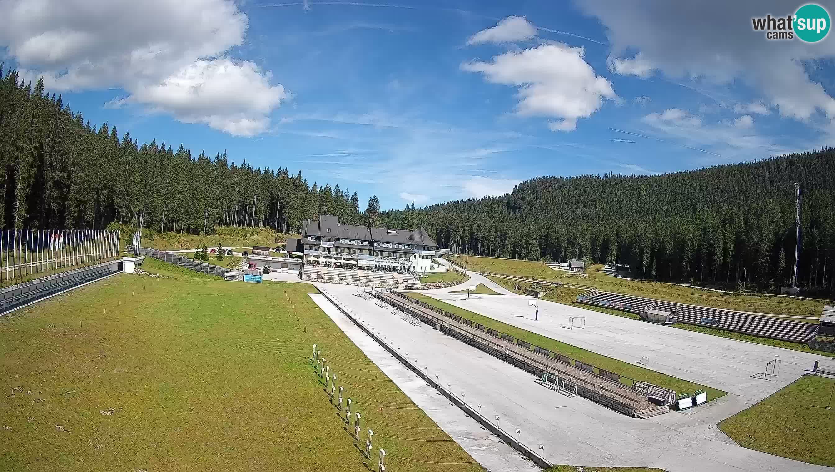 Webcam Pokljuka – Biathlon Stadium Live