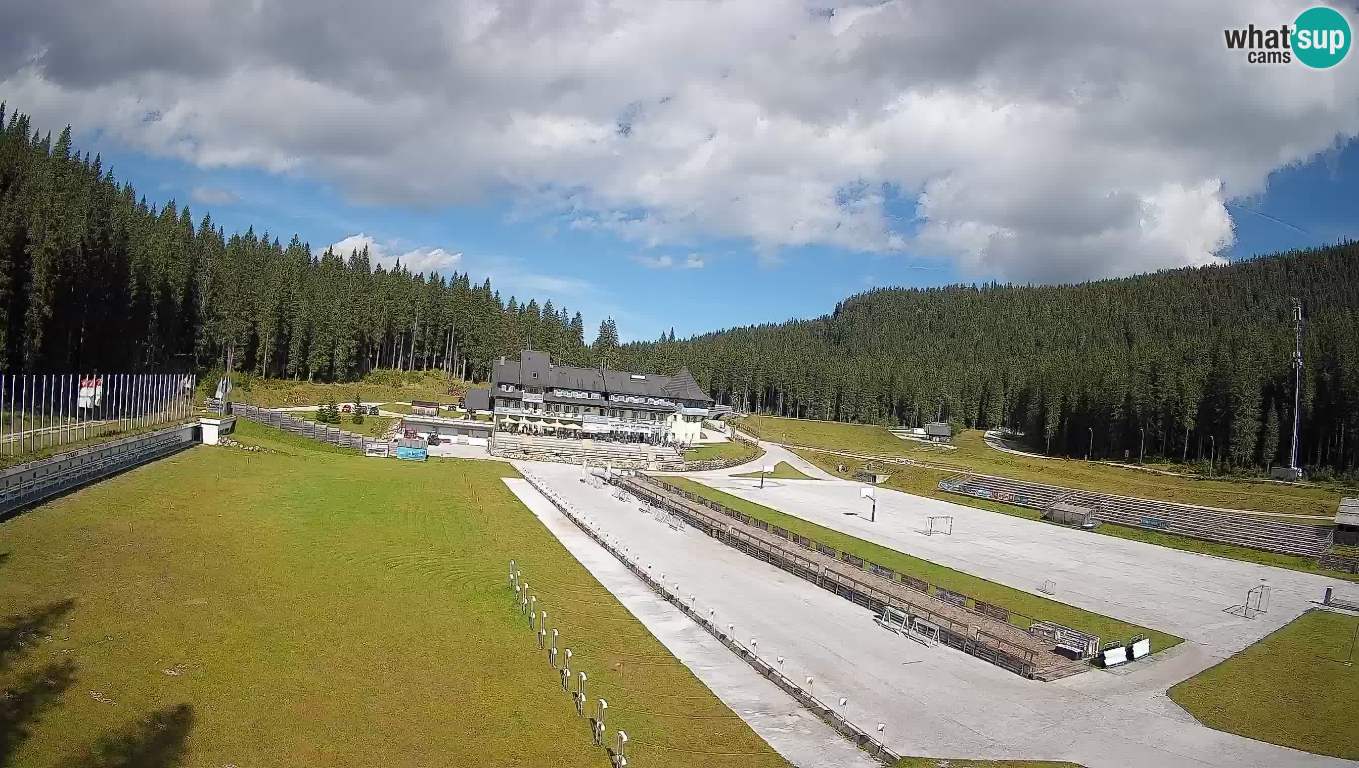 Webcam Pokljuka – Biathlon-Stadion Rudno Polje