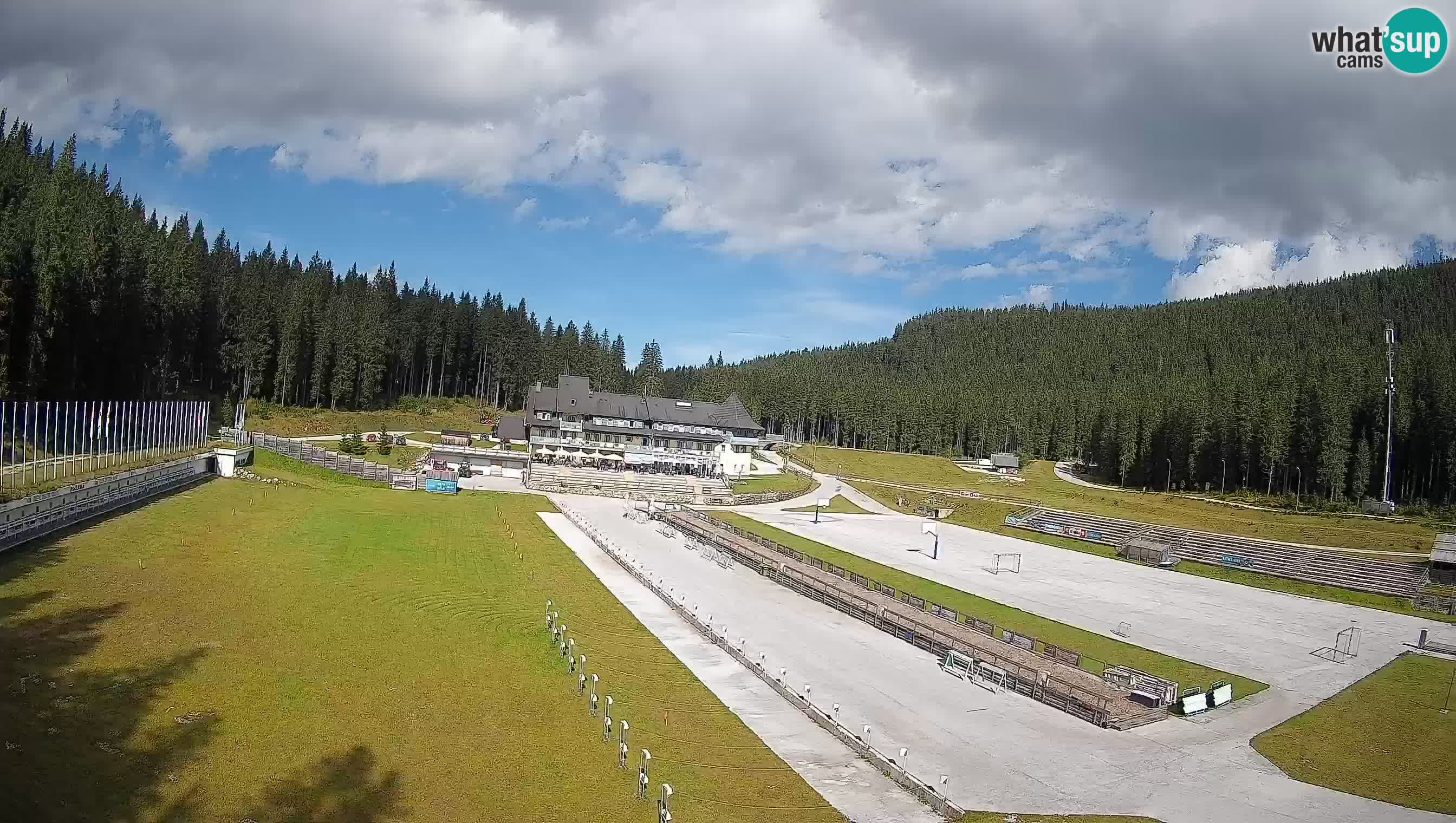 Webcam Pokljuka – Biathlon Stadium Live