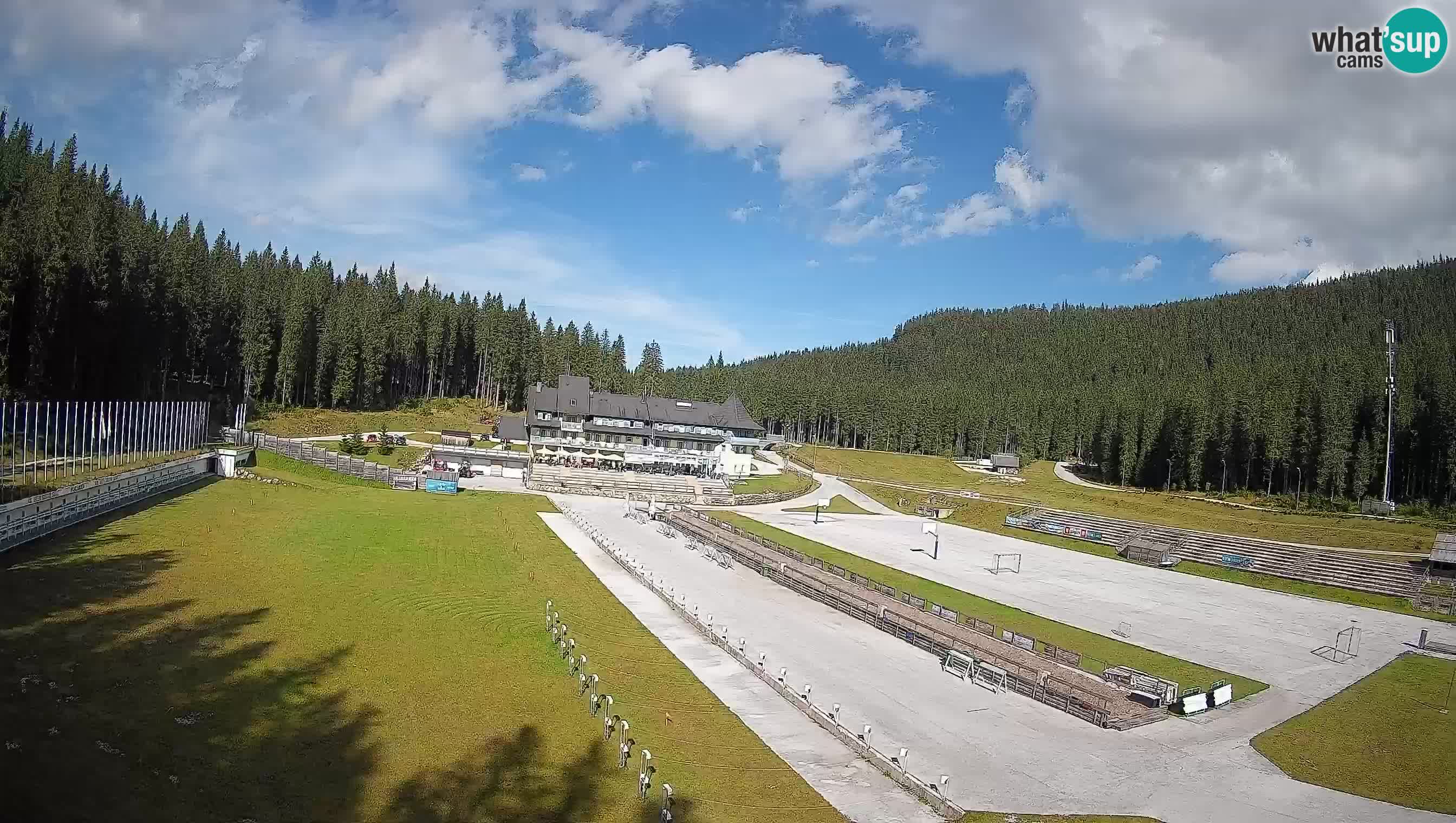 Webcam Pokljuka – Biathlon Stadium Live