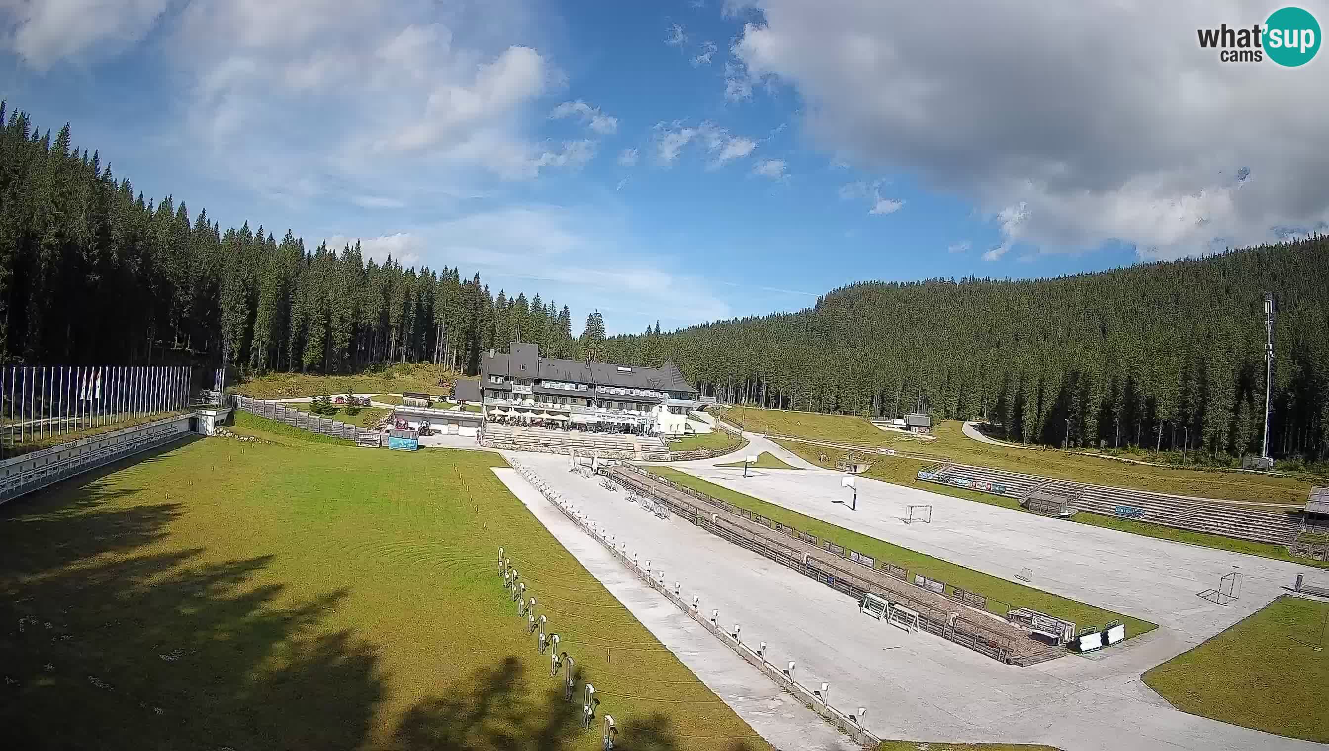 Webcam Pokljuka – Biathlon-Stadion Rudno Polje