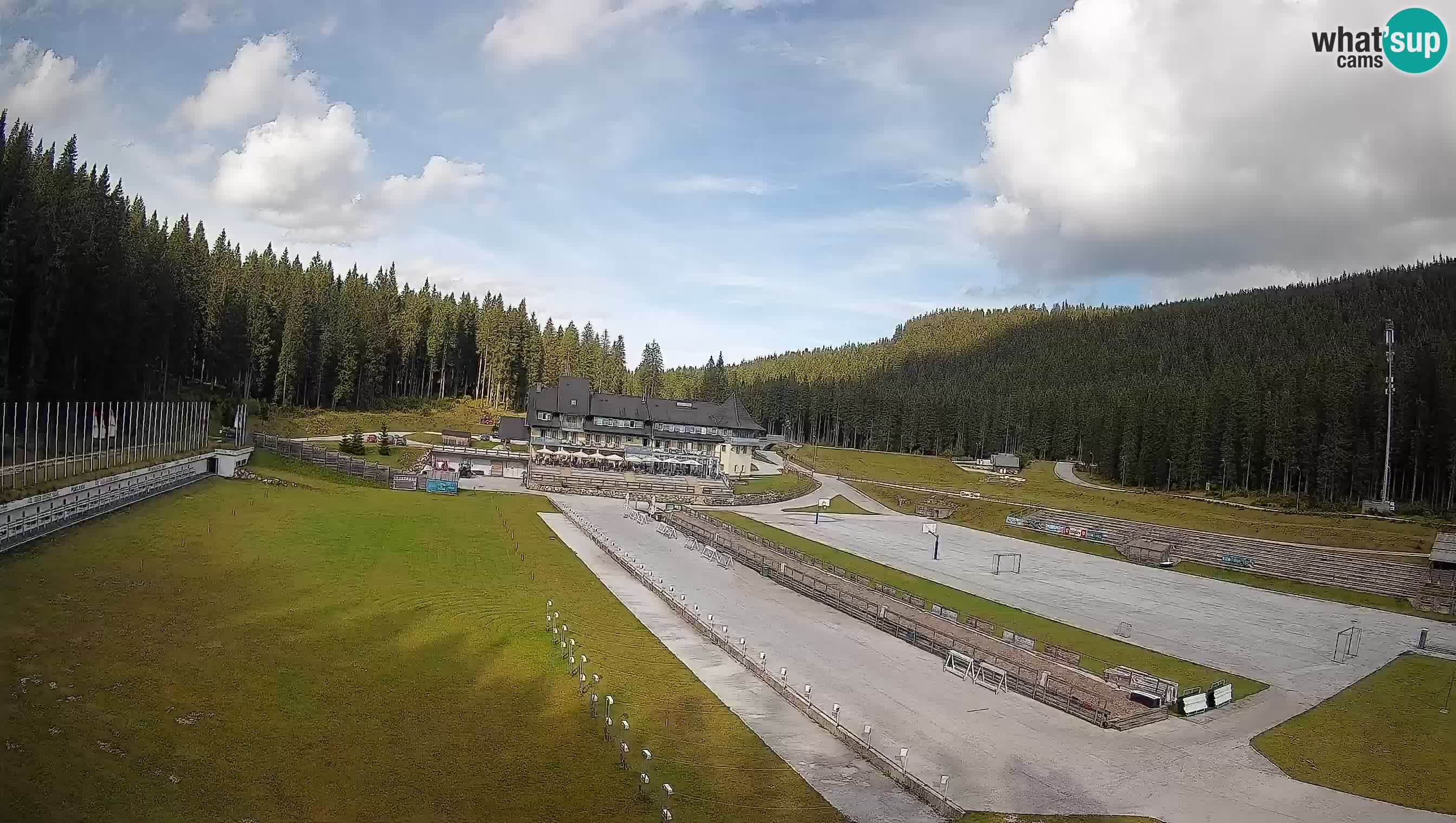 Webcam Pokljuka – Biathlon Stadium Live