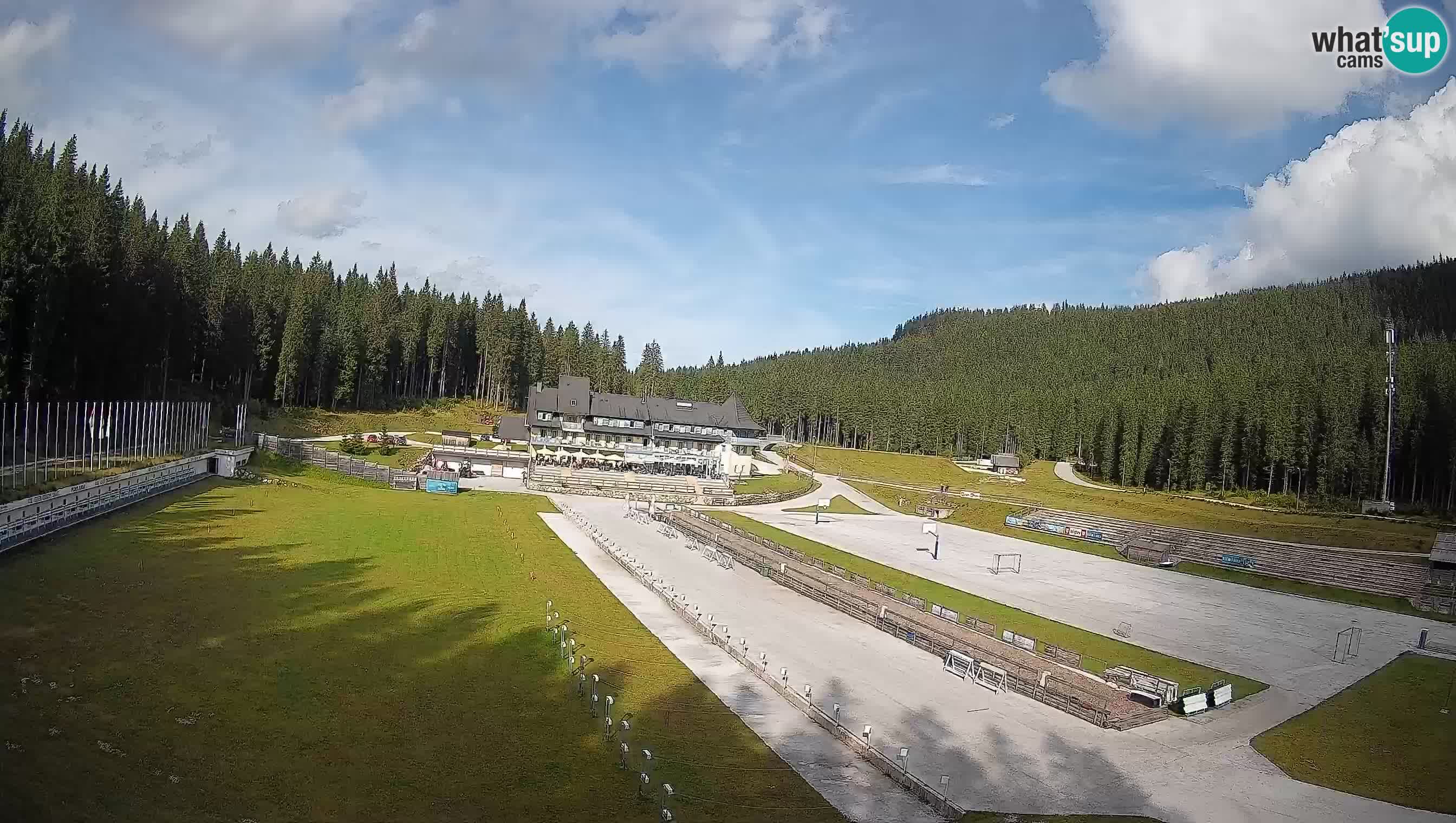 Webcam Pokljuka – Biathlon Stadium Live
