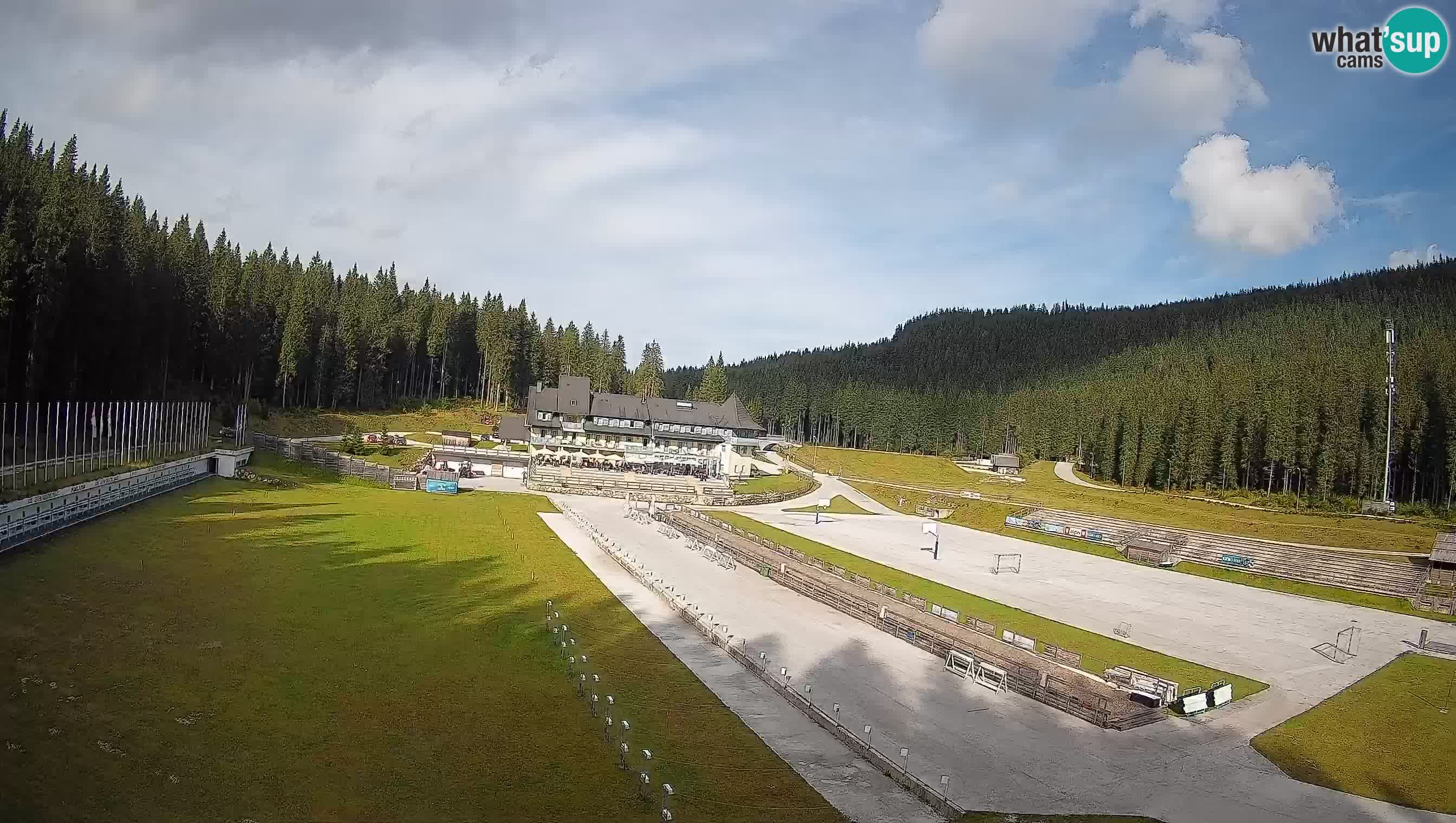 Webcam Pokljuka – Biathlon Stadium Live