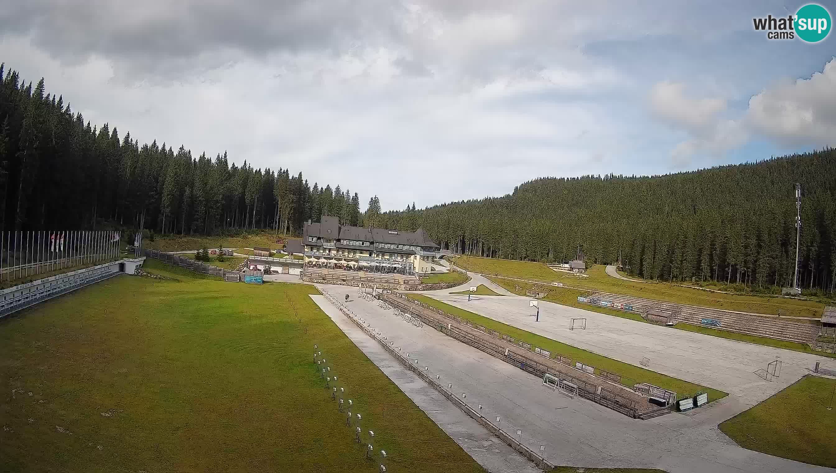 Webcam Pokljuka – Biathlon-Stadion Rudno Polje