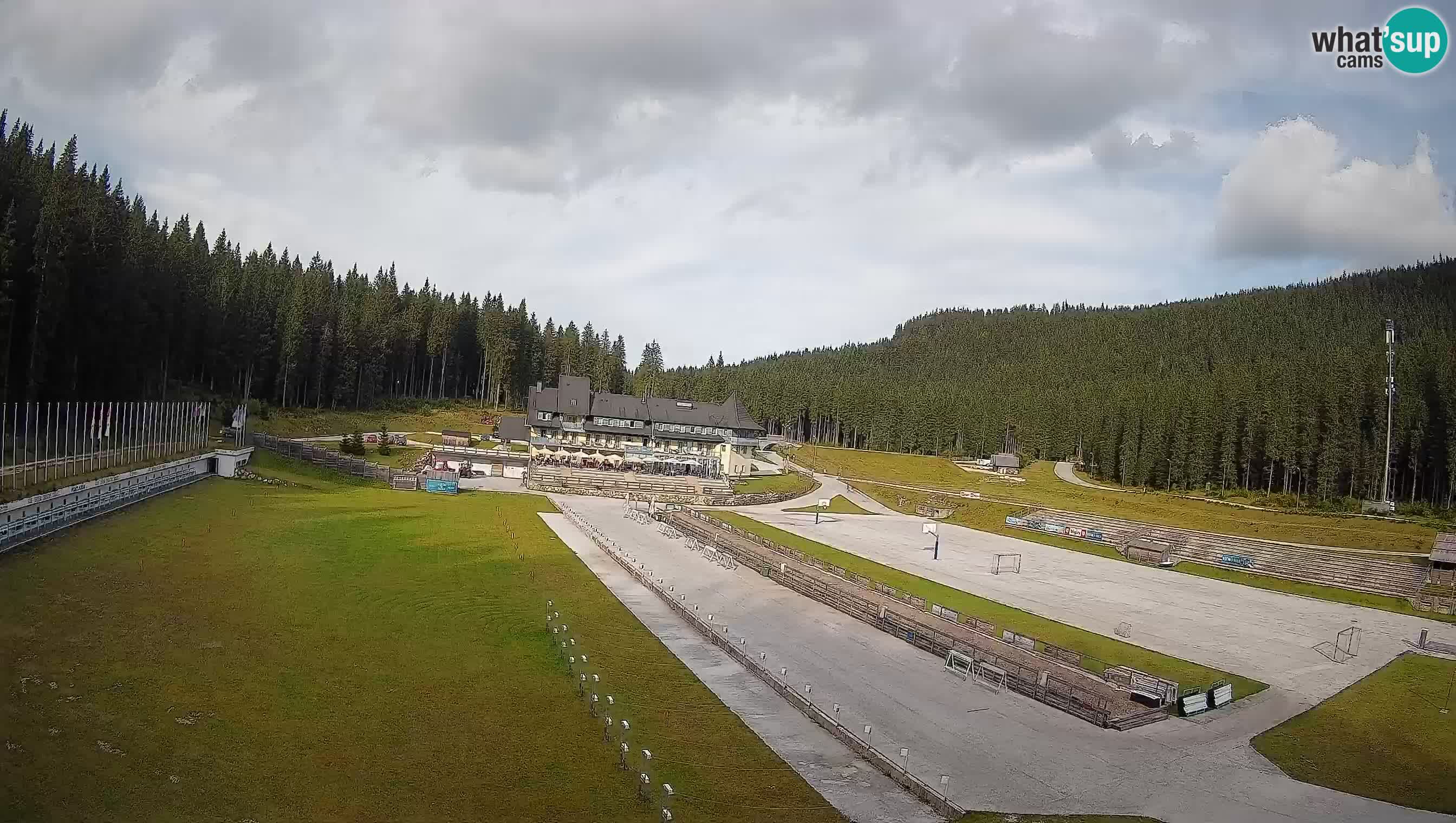 Webcam Pokljuka – Biathlon-Stadion Rudno Polje