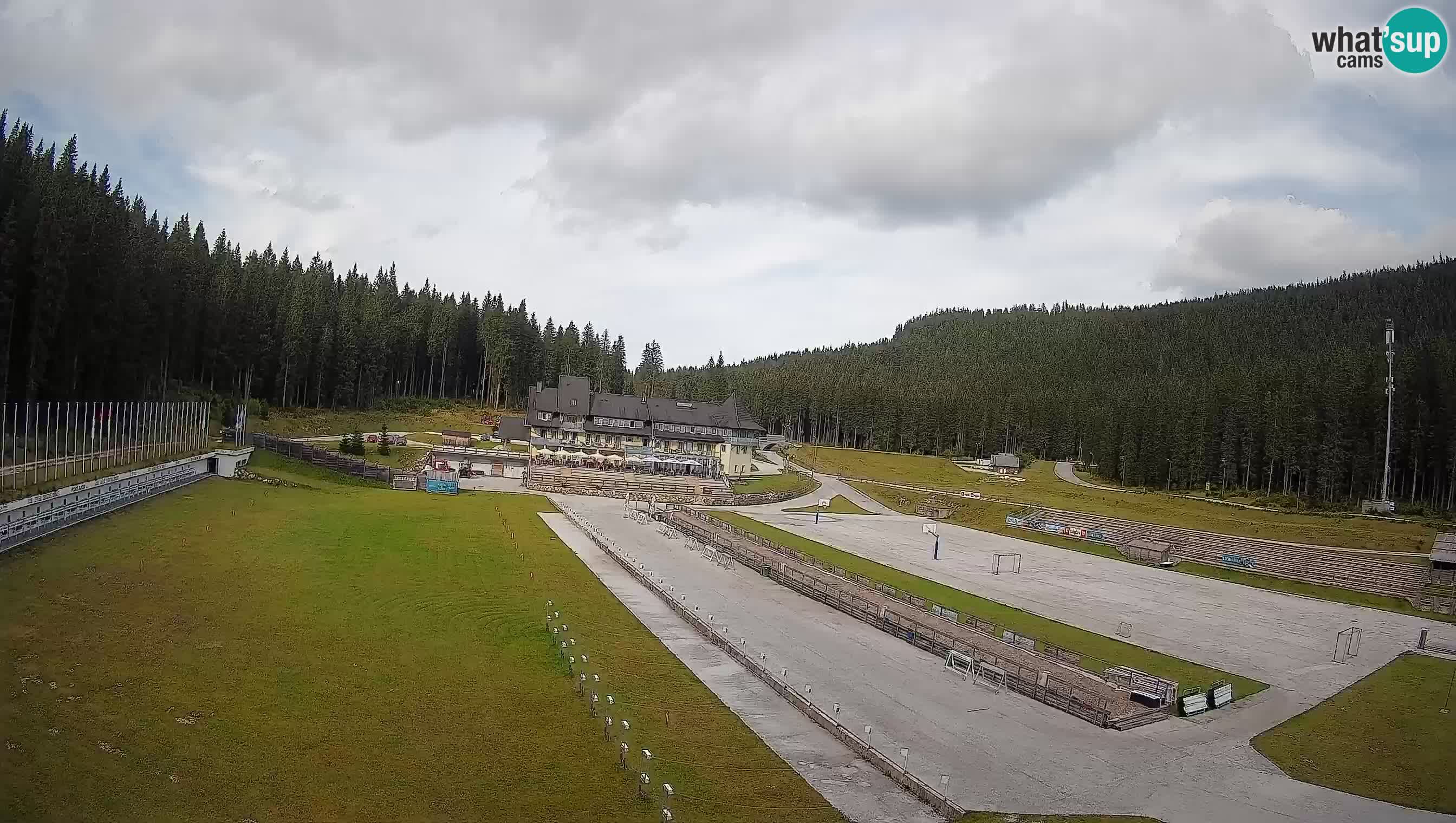 Webcam Pokljuka – Biathlon Stadium Live